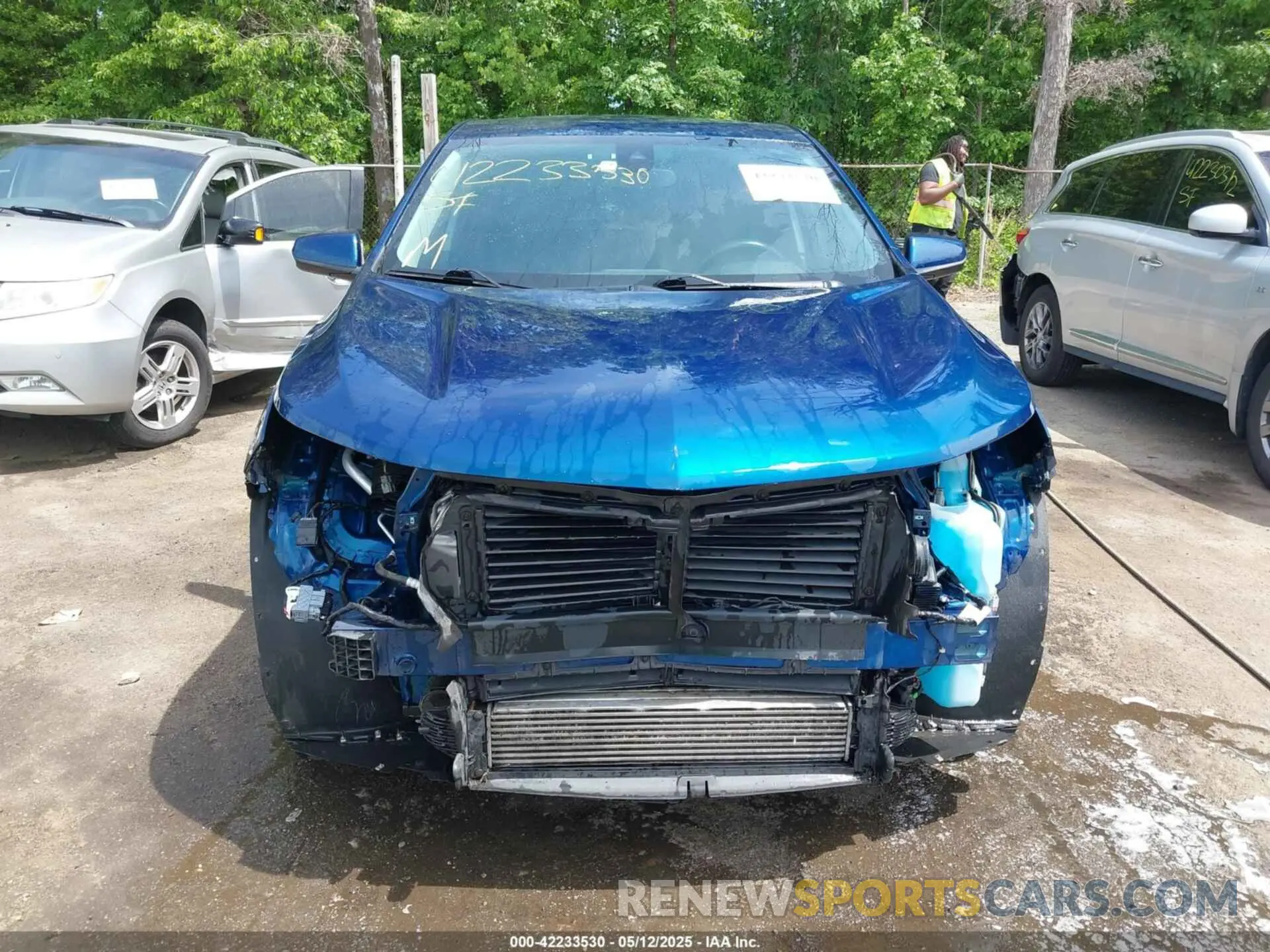13 fotografías del automóvil dañado 3GNAXKEV1LL339378 CHEVROLET EQUINOX 2020