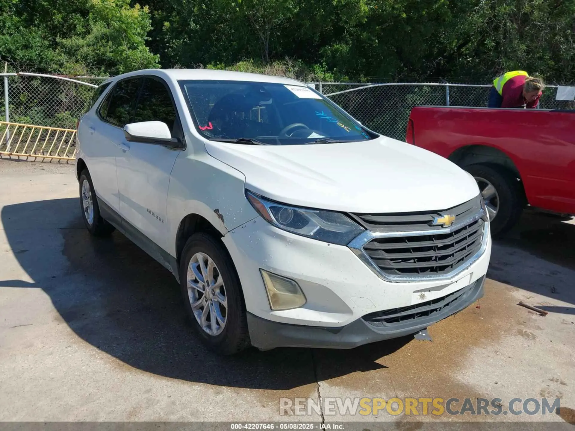 1 fotografías del automóvil dañado 3GNAXKEV1LS509373 CHEVROLET EQUINOX 2020