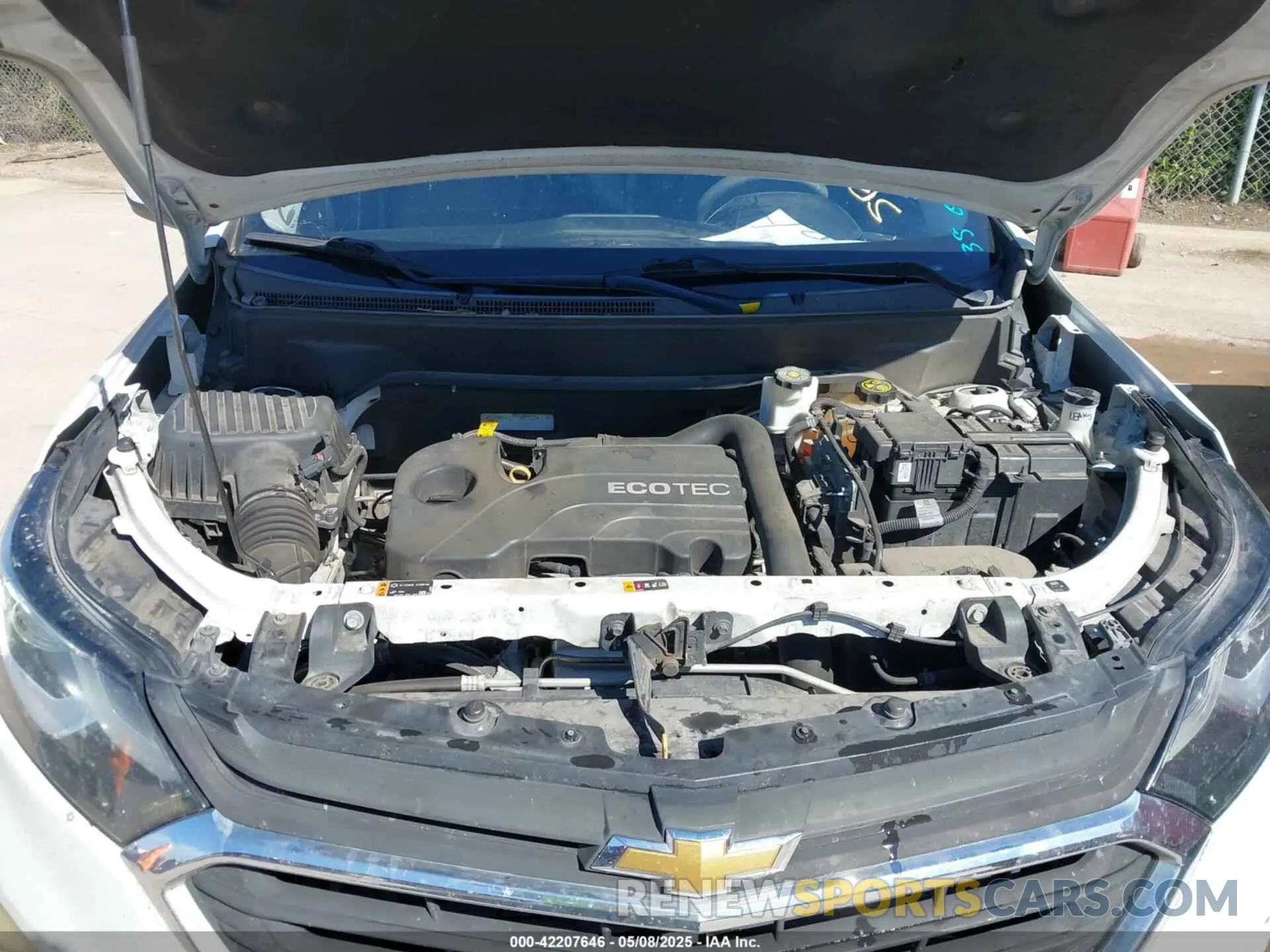10 fotografías del automóvil dañado 3GNAXKEV1LS509373 CHEVROLET EQUINOX 2020