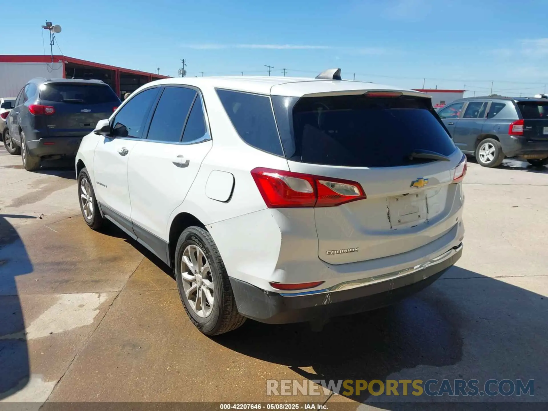 3 fotografías del automóvil dañado 3GNAXKEV1LS509373 CHEVROLET EQUINOX 2020