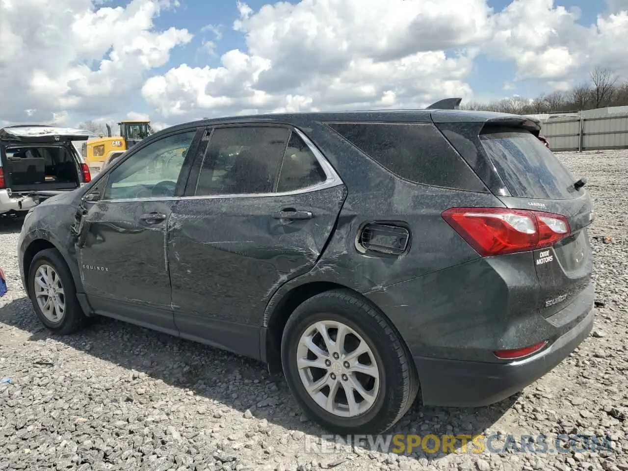 2 fotografías del automóvil dañado 3GNAXKEV1LS585482 CHEVROLET EQUINOX 2020