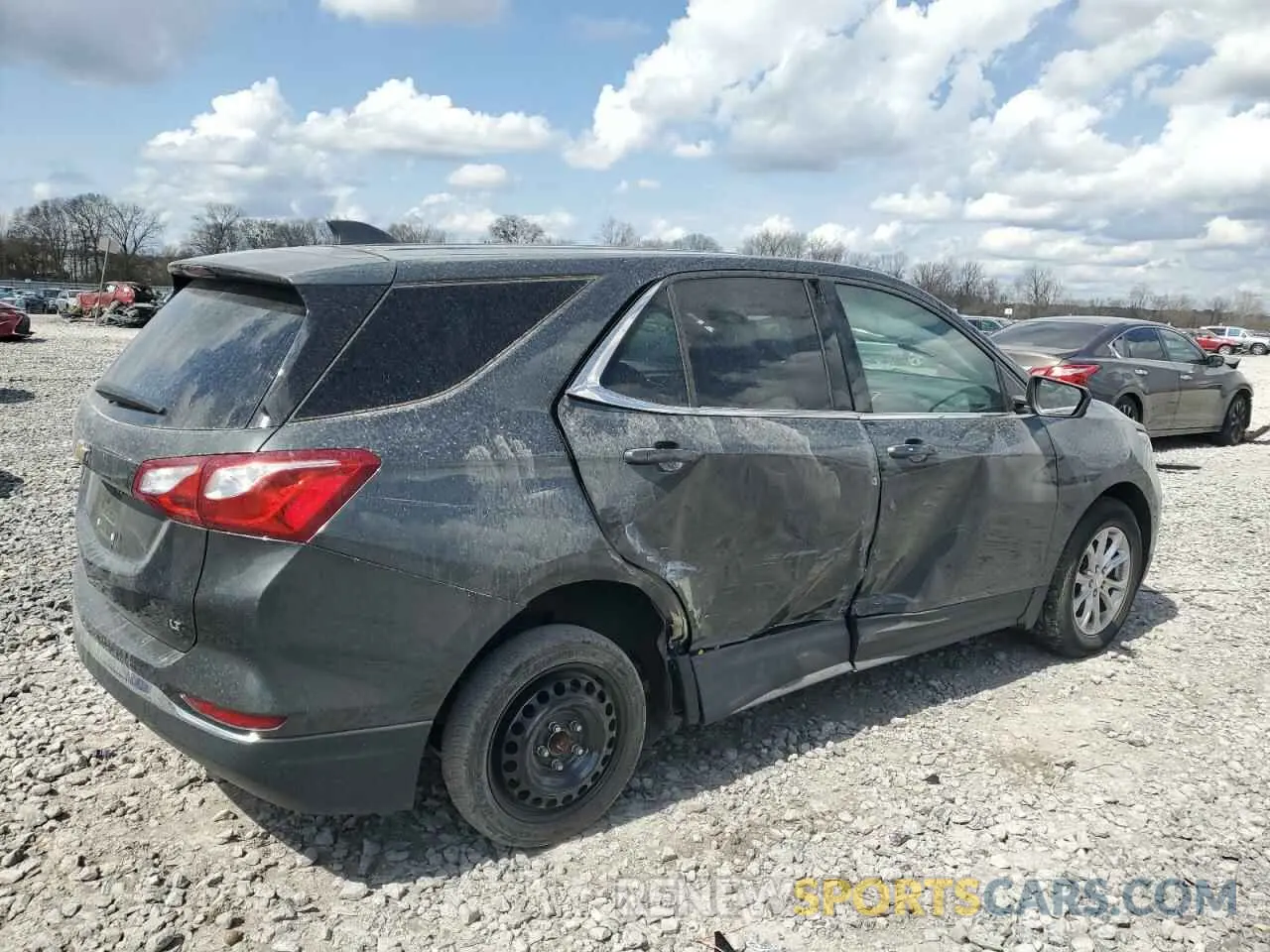 3 fotografías del automóvil dañado 3GNAXKEV1LS585482 CHEVROLET EQUINOX 2020