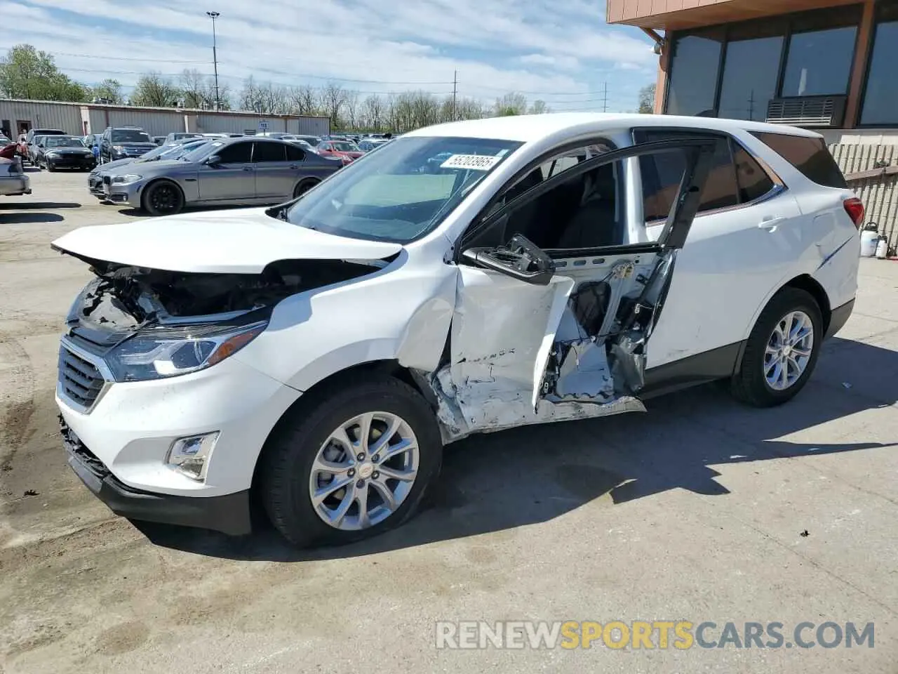1 fotografías del automóvil dañado 3GNAXKEV1LS730312 CHEVROLET EQUINOX 2020