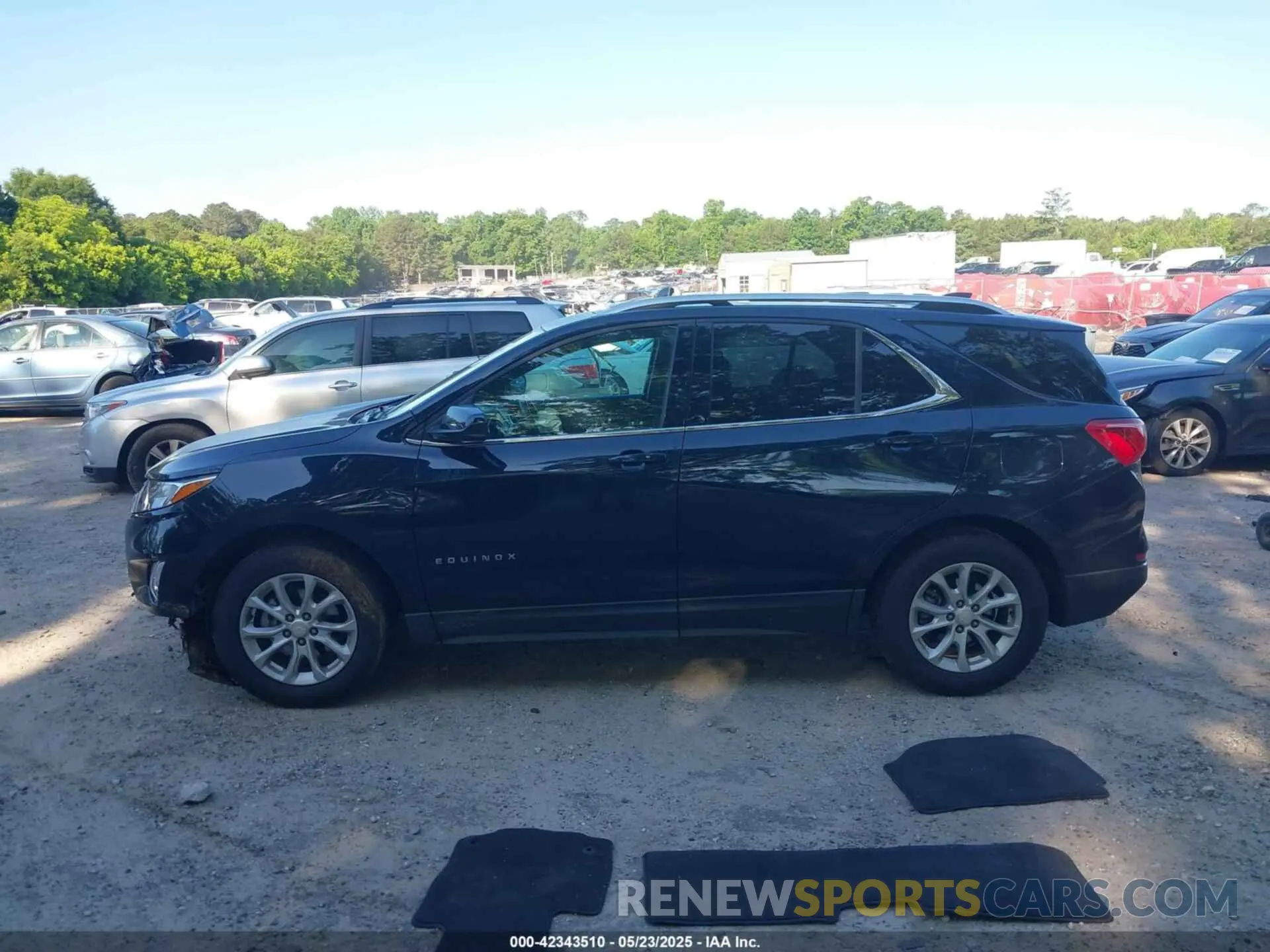14 fotografías del automóvil dañado 3GNAXKEV1LS736546 CHEVROLET EQUINOX 2020