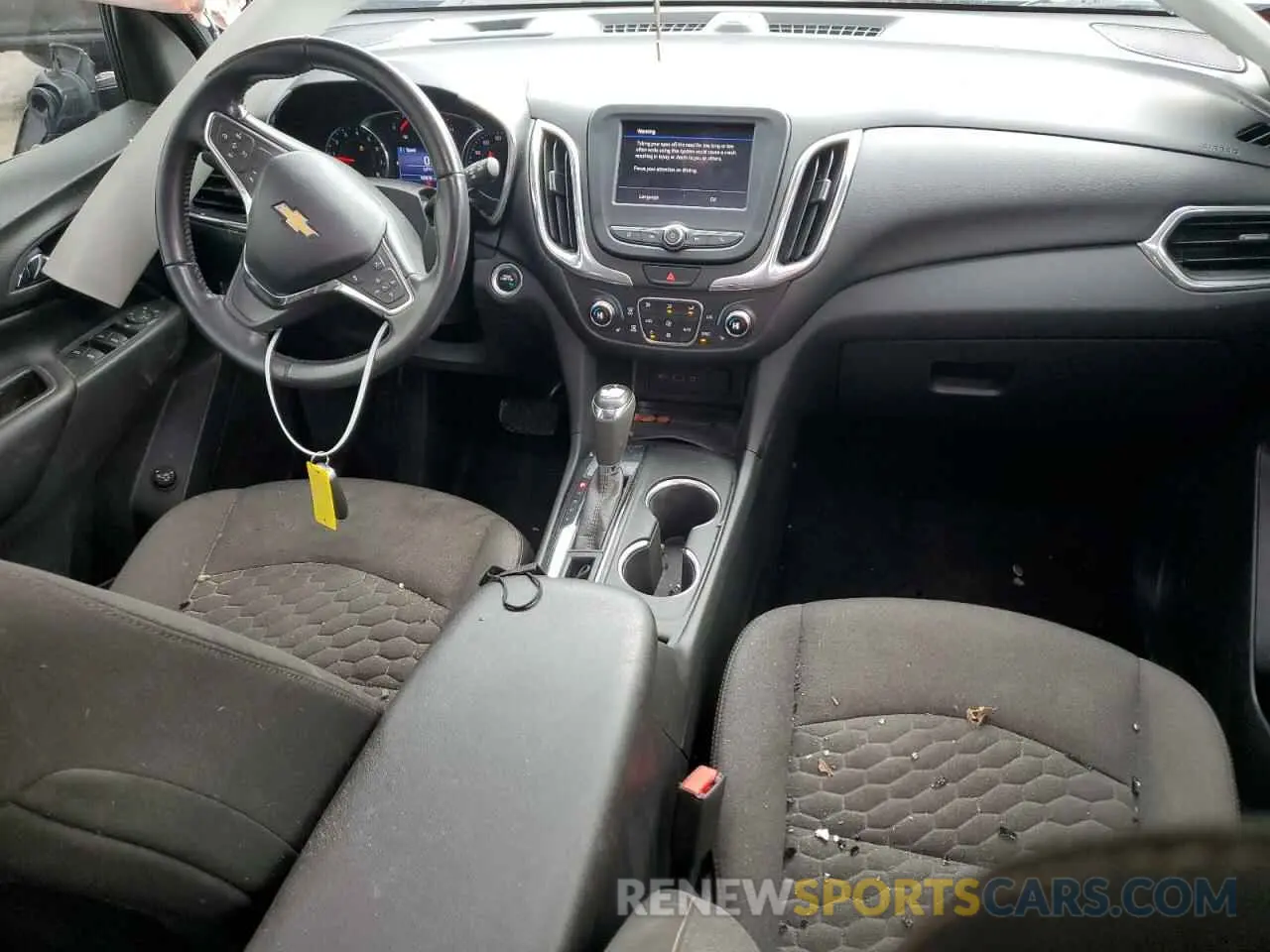 8 fotografías del automóvil dañado 3GNAXKEV2LL198594 CHEVROLET EQUINOX 2020