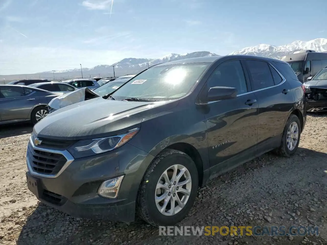1 fotografías del automóvil dañado 3GNAXKEV2LS565323 CHEVROLET EQUINOX 2020