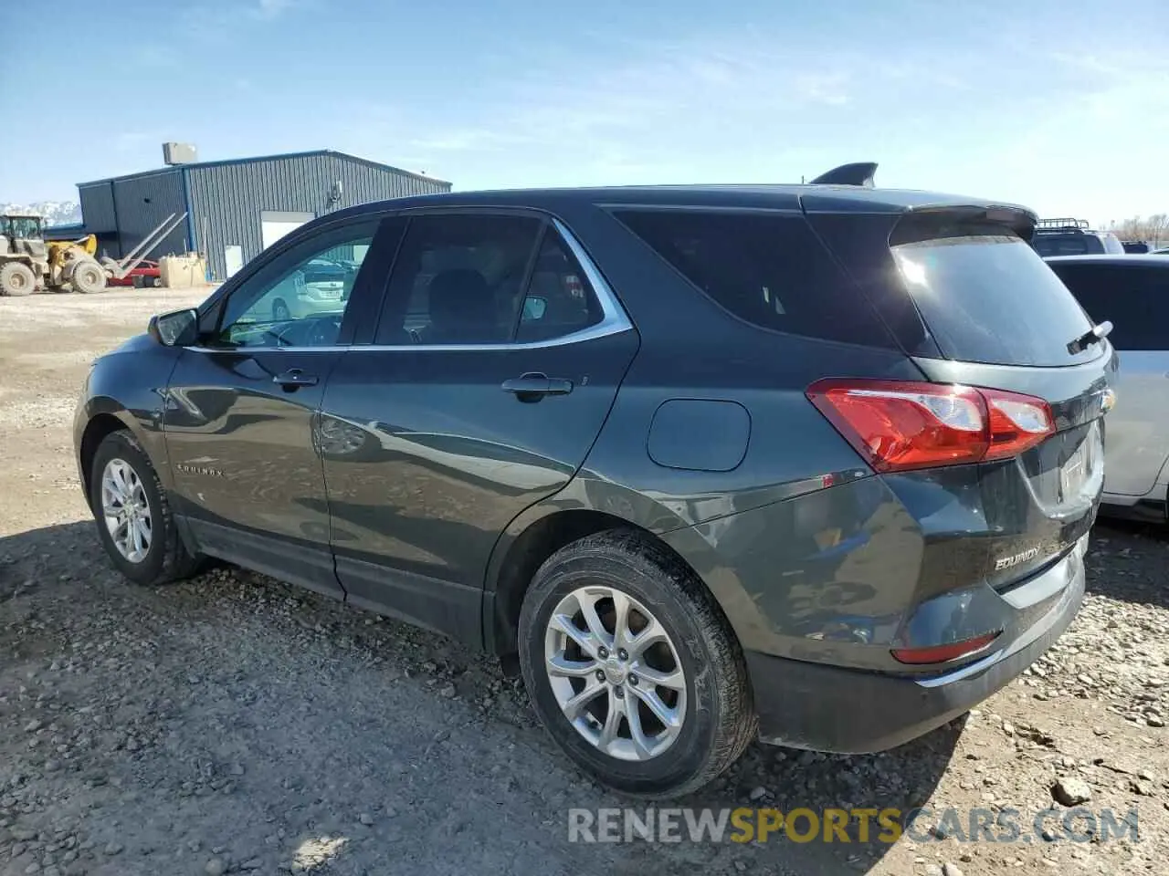 2 fotografías del automóvil dañado 3GNAXKEV2LS565323 CHEVROLET EQUINOX 2020