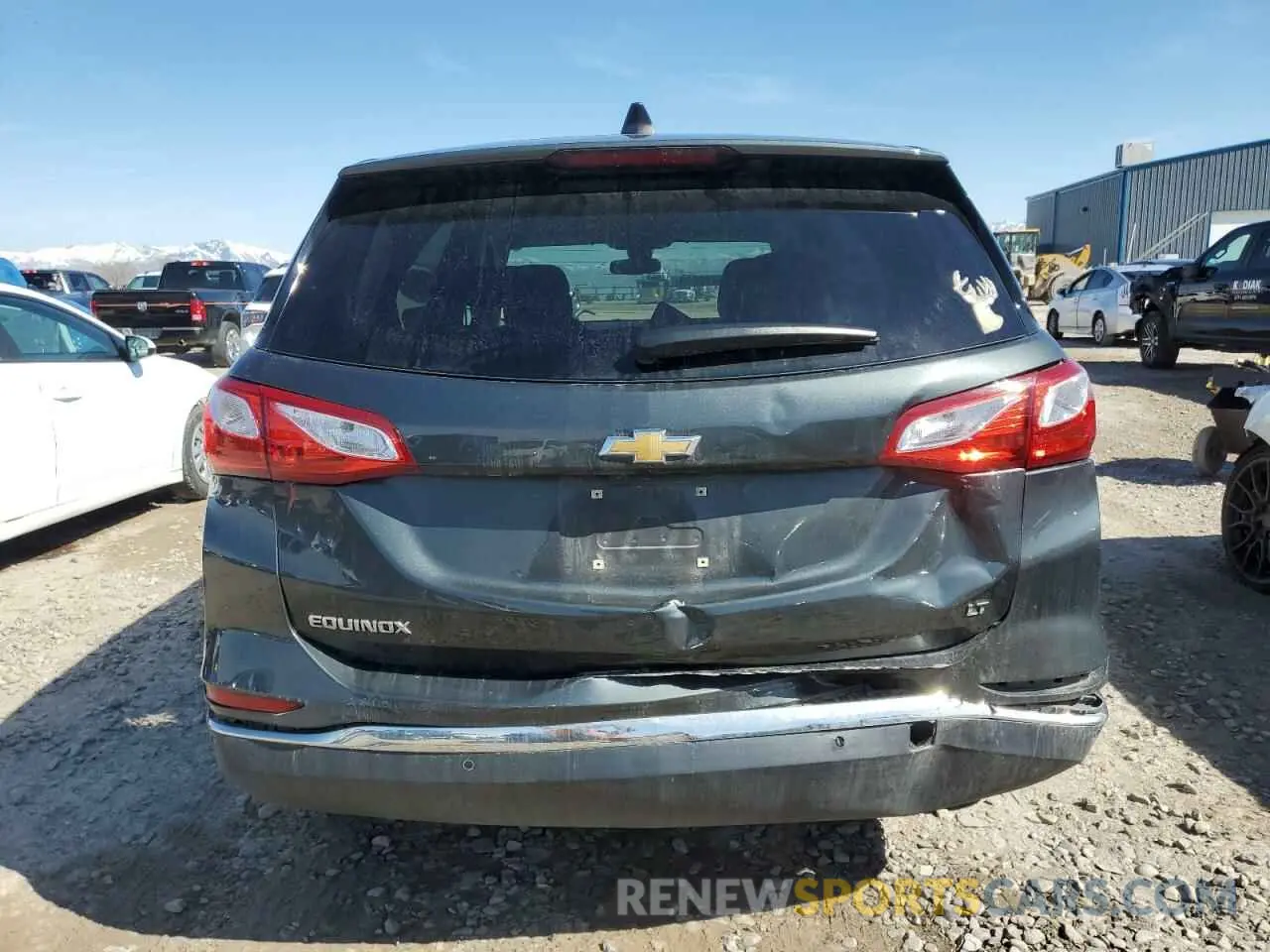 6 fotografías del automóvil dañado 3GNAXKEV2LS565323 CHEVROLET EQUINOX 2020