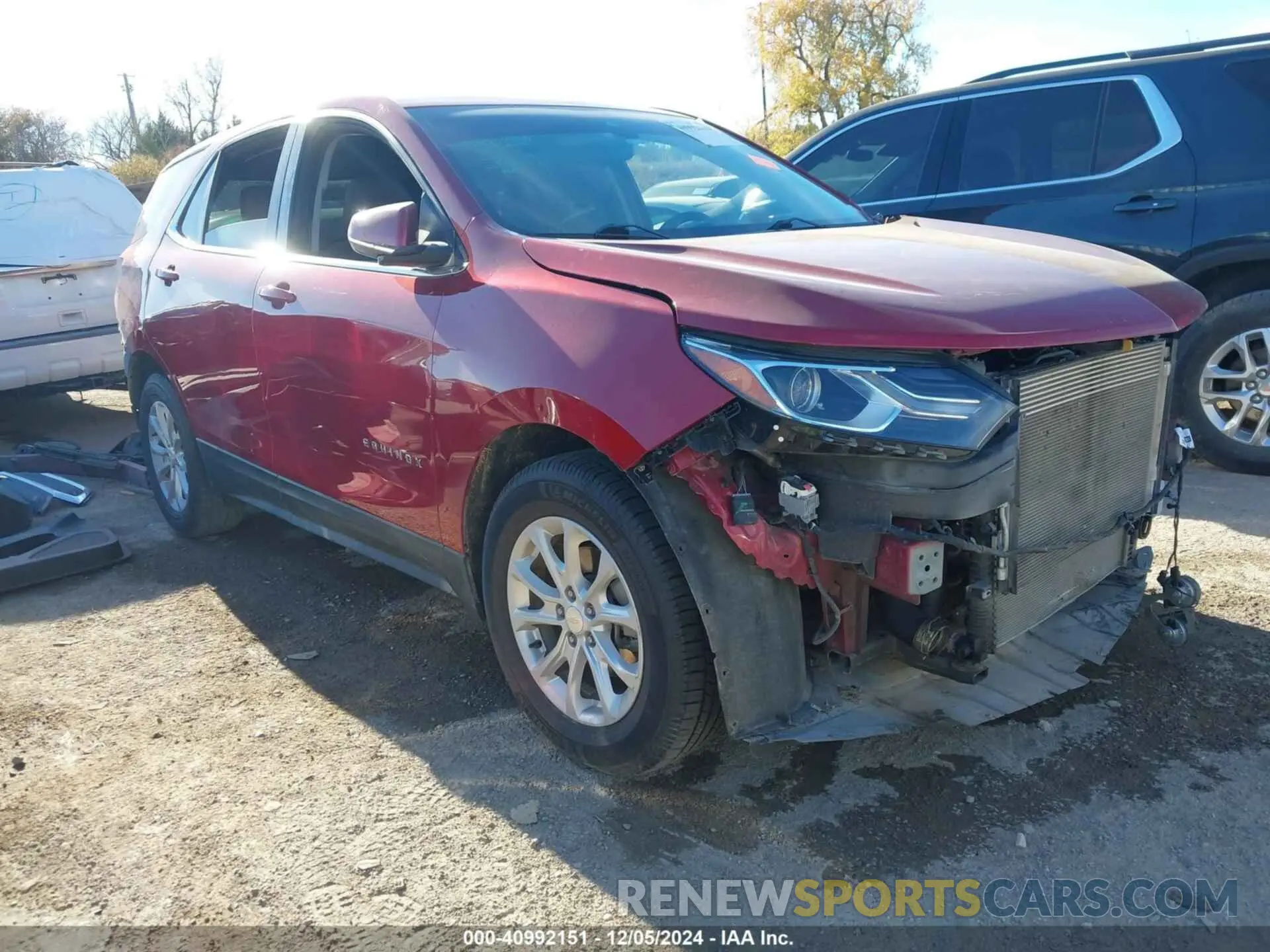 1 fotografías del automóvil dañado 3GNAXKEV2LS669052 CHEVROLET EQUINOX 2020
