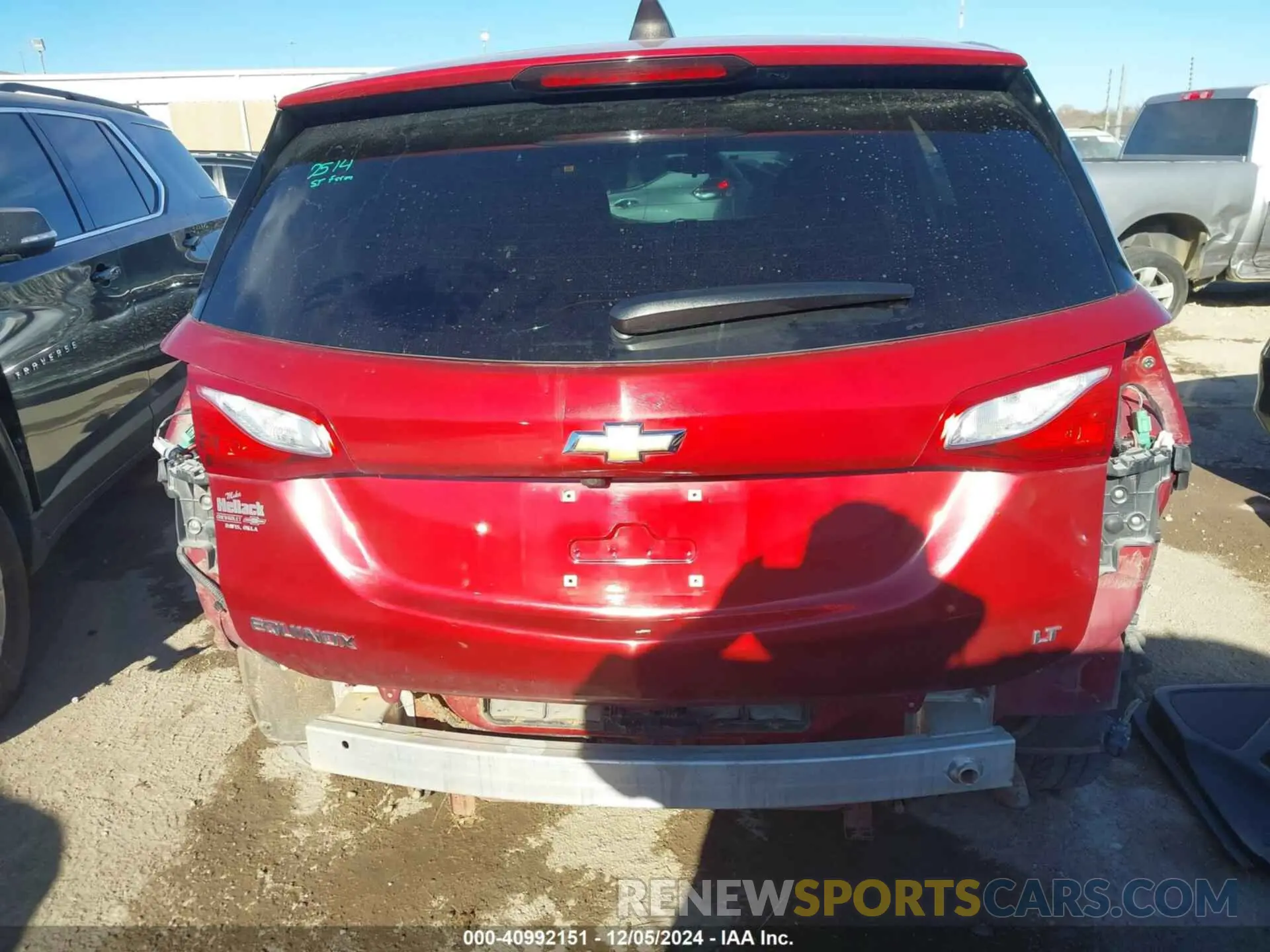 17 fotografías del automóvil dañado 3GNAXKEV2LS669052 CHEVROLET EQUINOX 2020