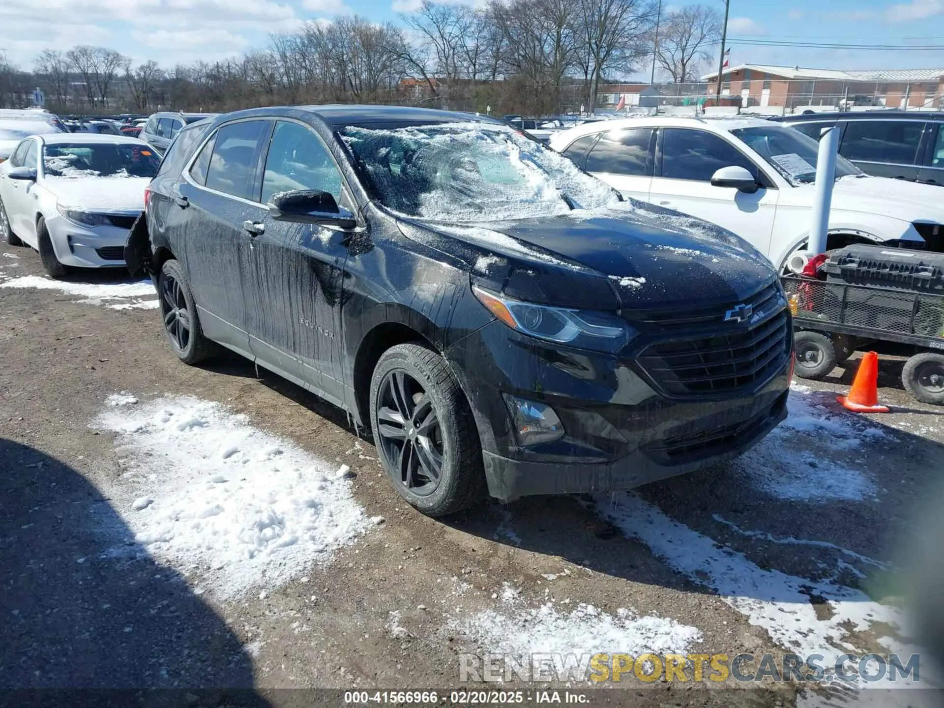 1 fotografías del automóvil dañado 3GNAXKEV3LL197874 CHEVROLET EQUINOX 2020