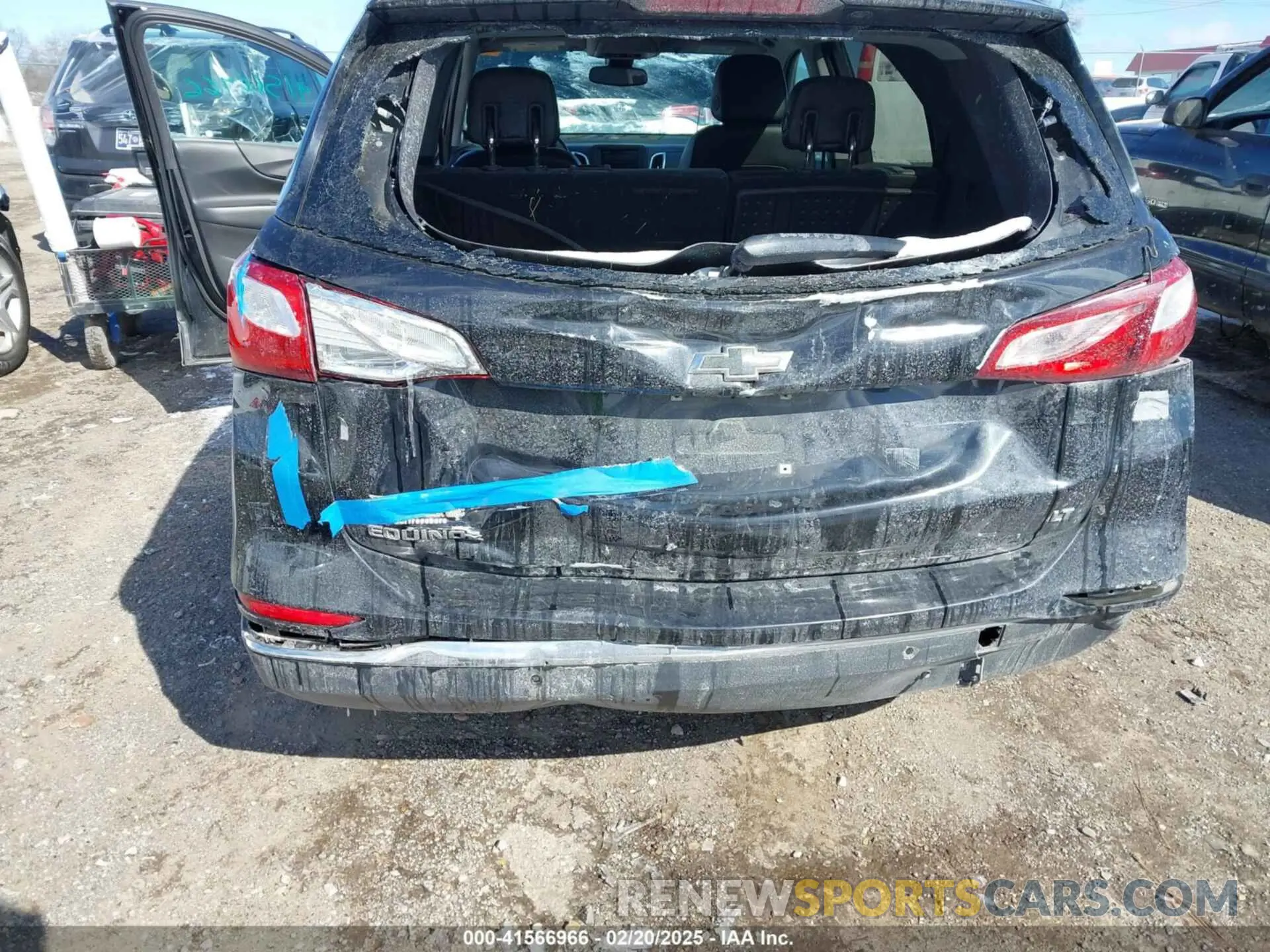6 fotografías del automóvil dañado 3GNAXKEV3LL197874 CHEVROLET EQUINOX 2020