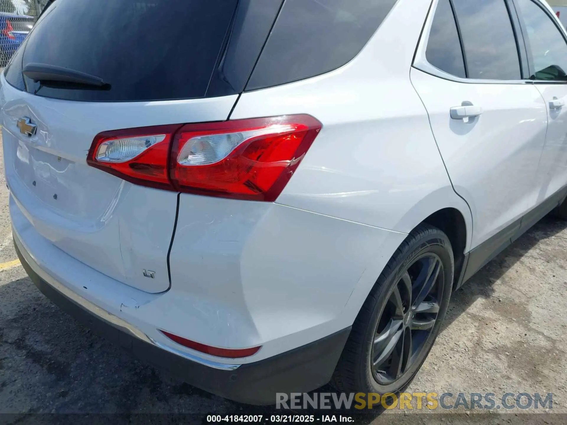 18 fotografías del automóvil dañado 3GNAXKEV3LL242876 CHEVROLET EQUINOX 2020