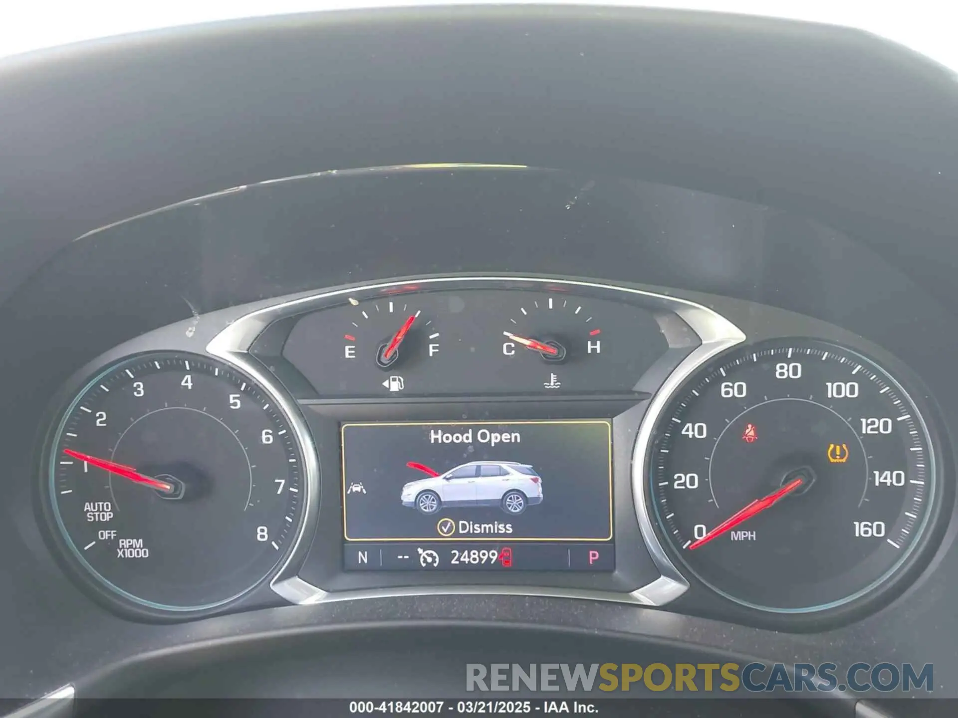 7 fotografías del automóvil dañado 3GNAXKEV3LL242876 CHEVROLET EQUINOX 2020