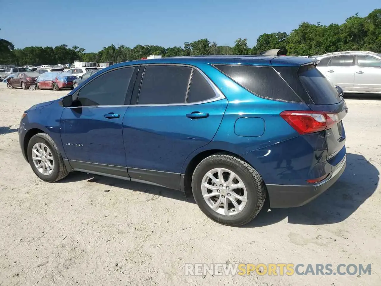 2 fotografías del automóvil dañado 3GNAXKEV3LL255689 CHEVROLET EQUINOX 2020
