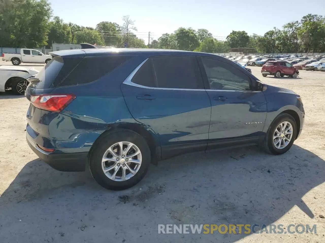 3 fotografías del automóvil dañado 3GNAXKEV3LL255689 CHEVROLET EQUINOX 2020