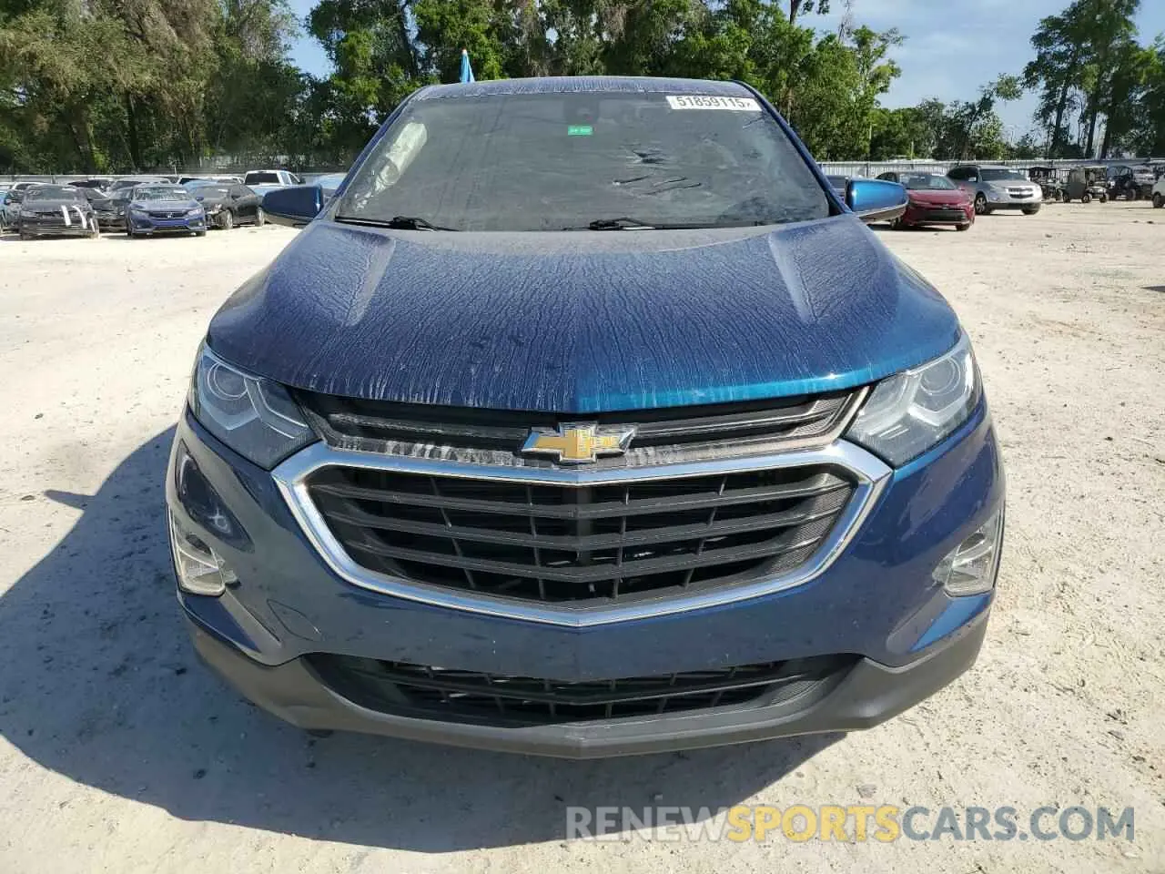 5 fotografías del automóvil dañado 3GNAXKEV3LL255689 CHEVROLET EQUINOX 2020