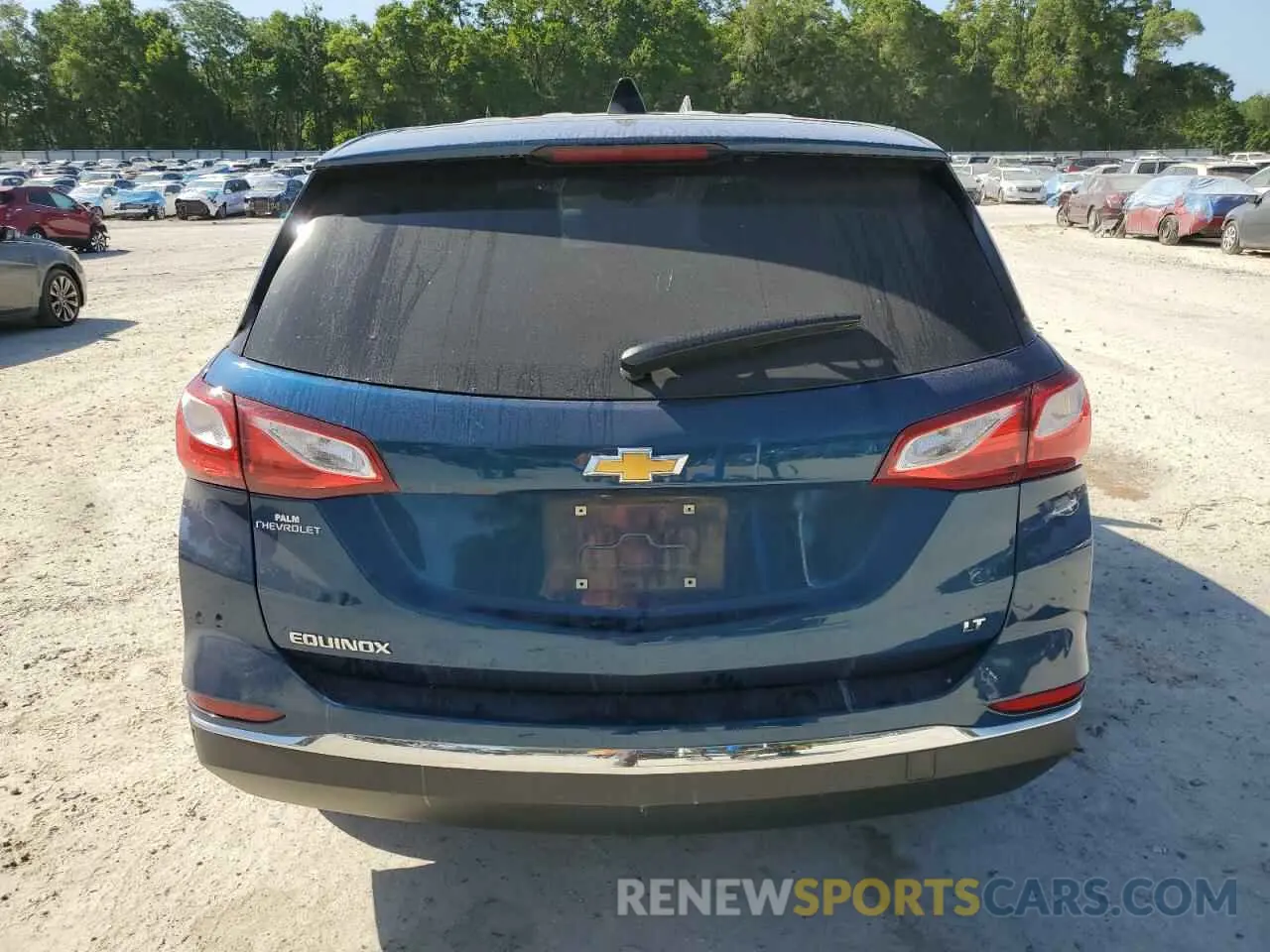 6 fotografías del automóvil dañado 3GNAXKEV3LL255689 CHEVROLET EQUINOX 2020
