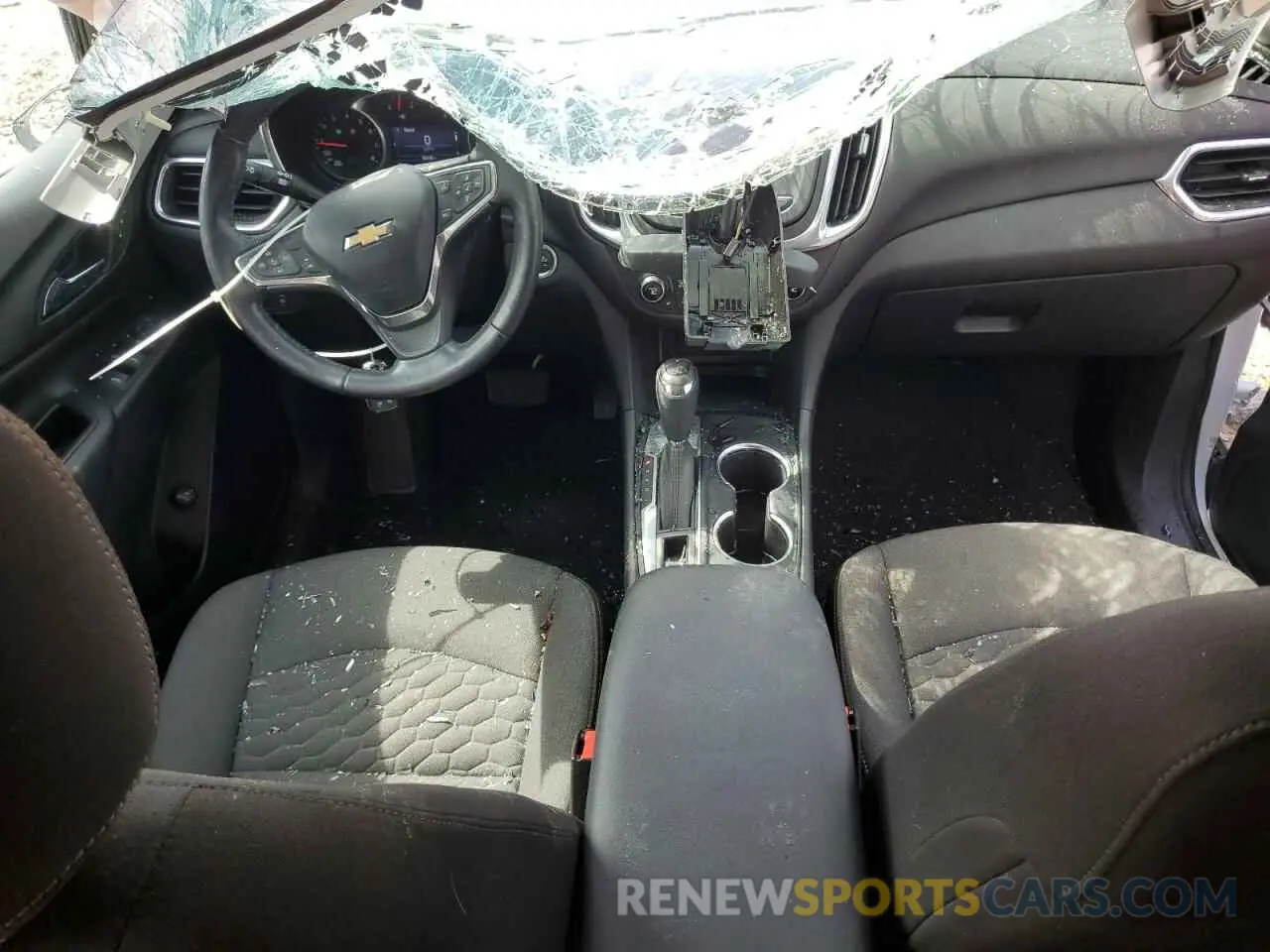 8 fotografías del automóvil dañado 3GNAXKEV3LL283427 CHEVROLET EQUINOX 2020