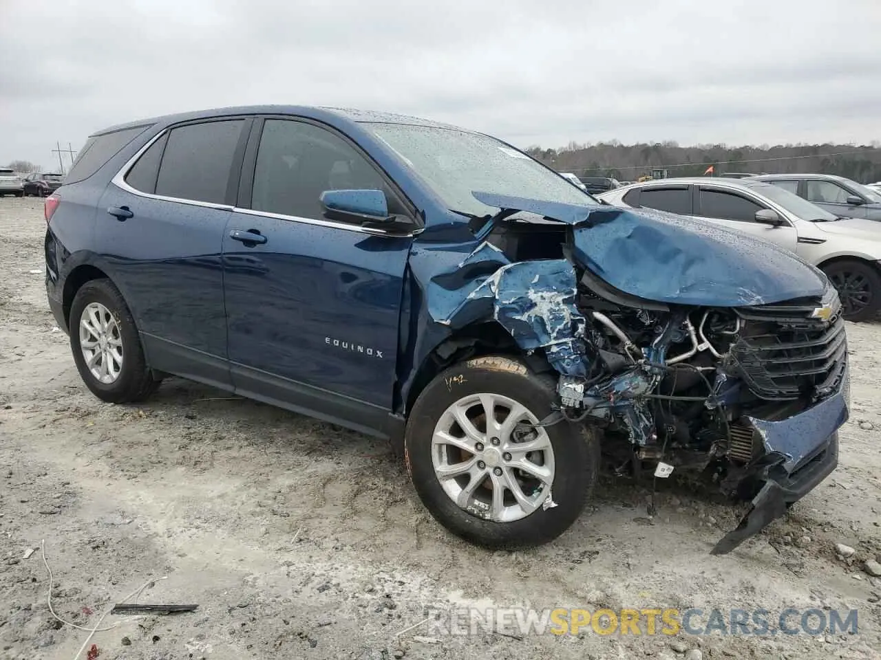4 fotografías del automóvil dañado 3GNAXKEV3LL325305 CHEVROLET EQUINOX 2020