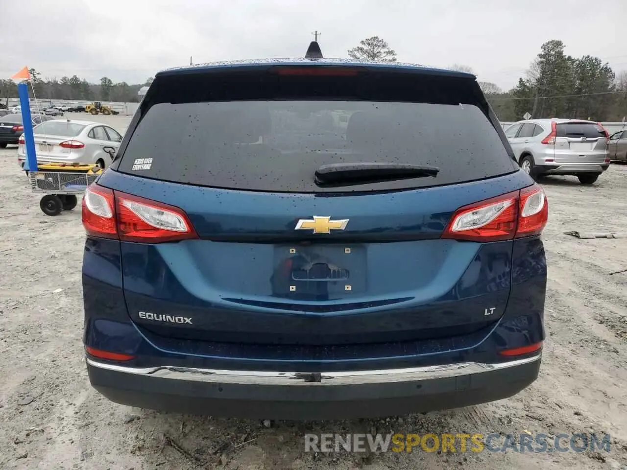 6 fotografías del automóvil dañado 3GNAXKEV3LL325305 CHEVROLET EQUINOX 2020