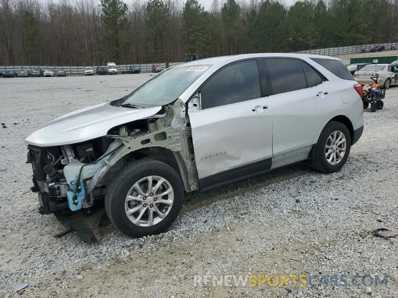 1 fotografías del automóvil dañado 3GNAXKEV4LS505639 CHEVROLET EQUINOX 2020