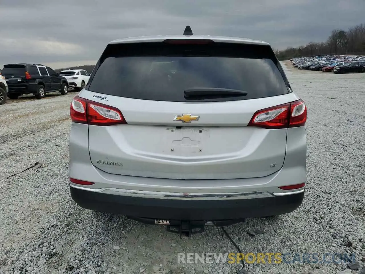 6 fotografías del automóvil dañado 3GNAXKEV4LS505639 CHEVROLET EQUINOX 2020
