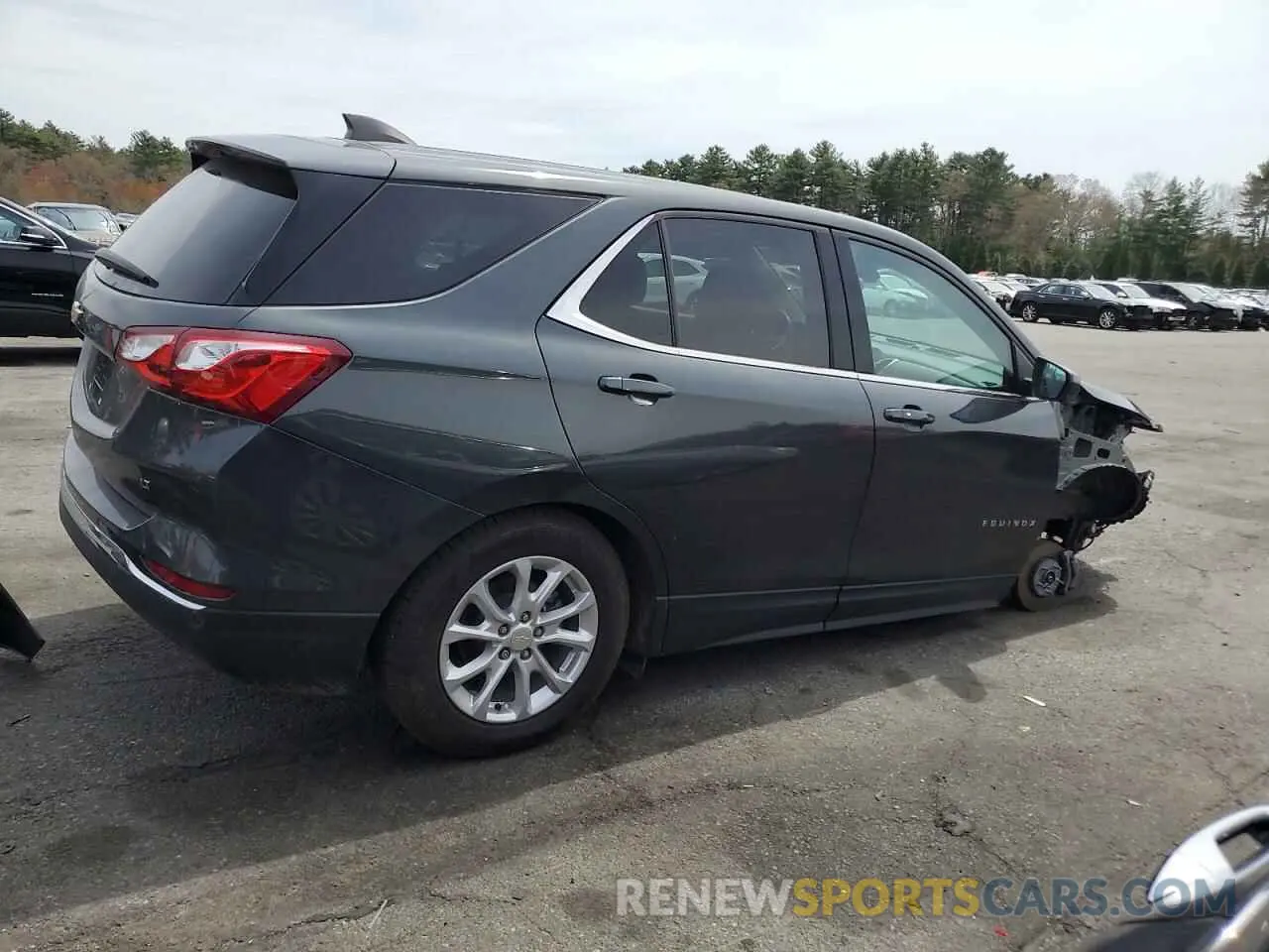 3 fotografías del automóvil dañado 3GNAXKEV4LS564013 CHEVROLET EQUINOX 2020