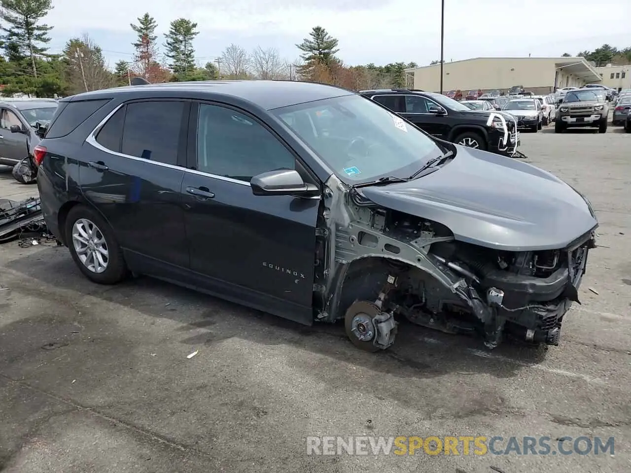 4 fotografías del automóvil dañado 3GNAXKEV4LS564013 CHEVROLET EQUINOX 2020