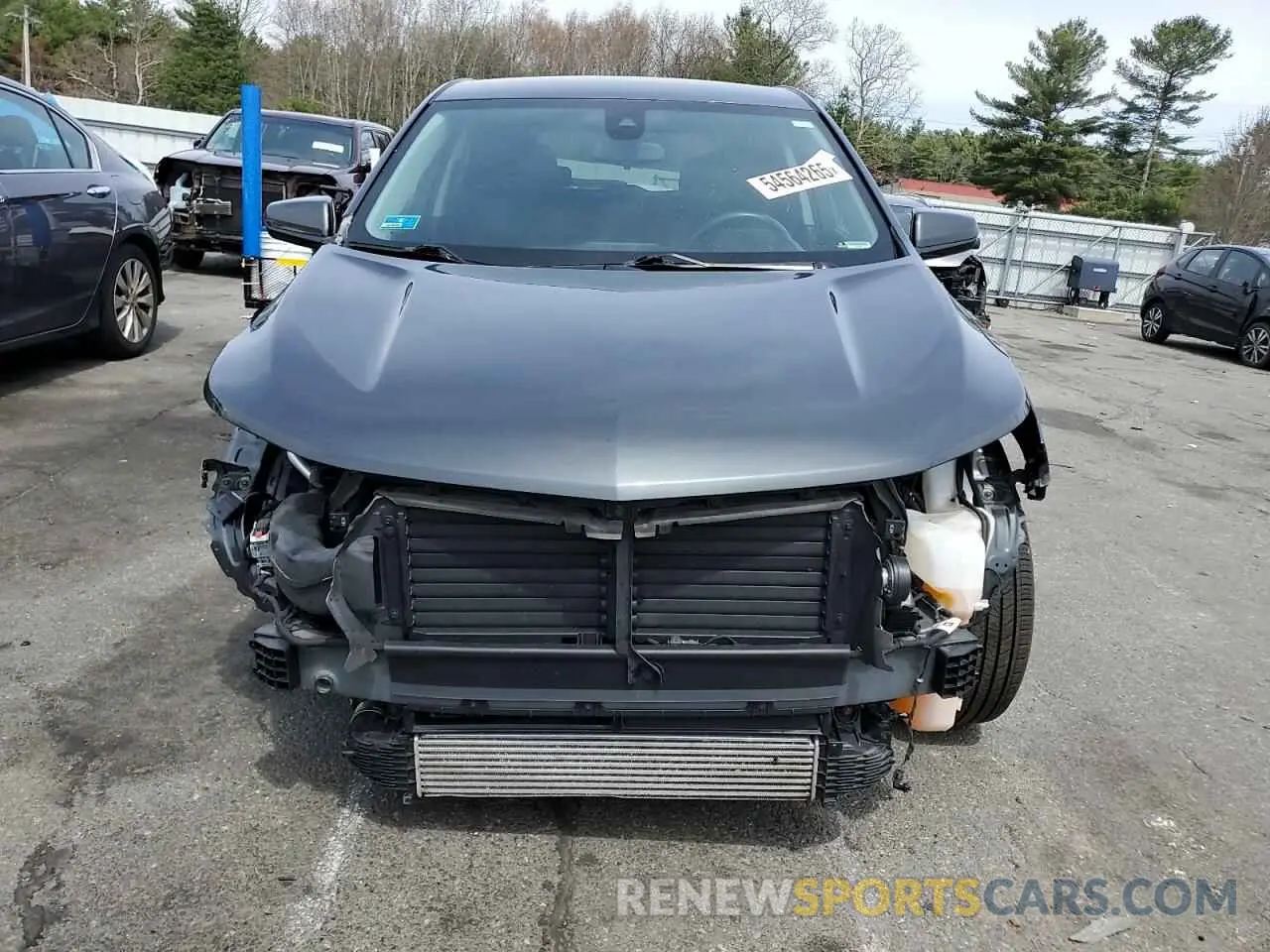 5 fotografías del automóvil dañado 3GNAXKEV4LS564013 CHEVROLET EQUINOX 2020