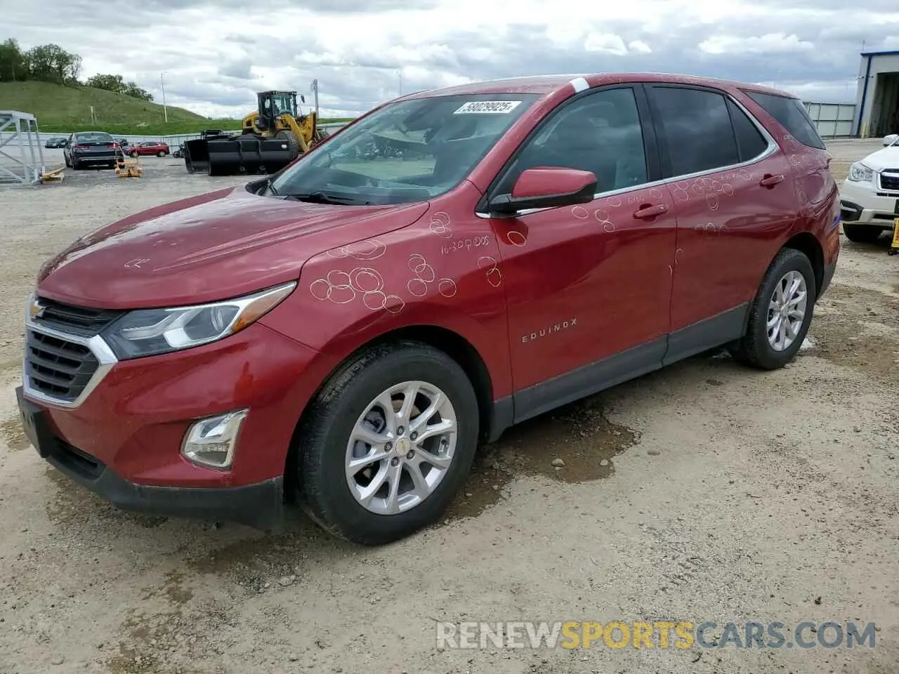 1 fotografías del automóvil dañado 3GNAXKEV4LS564366 CHEVROLET EQUINOX 2020