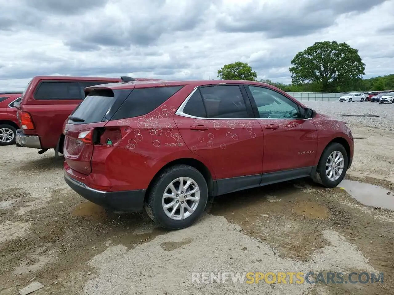 3 fotografías del automóvil dañado 3GNAXKEV4LS564366 CHEVROLET EQUINOX 2020