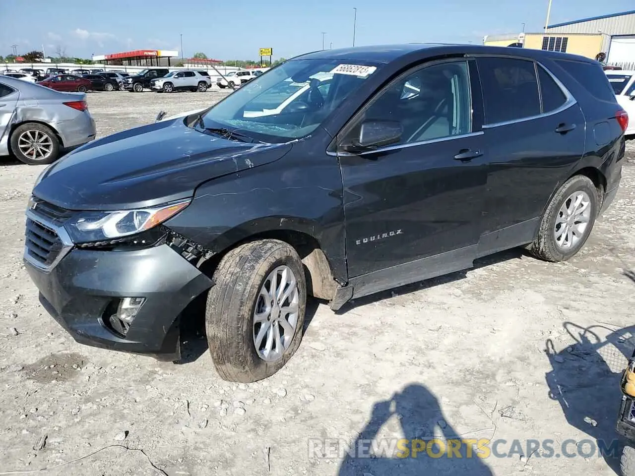 1 fotografías del automóvil dañado 3GNAXKEV4LS578218 CHEVROLET EQUINOX 2020