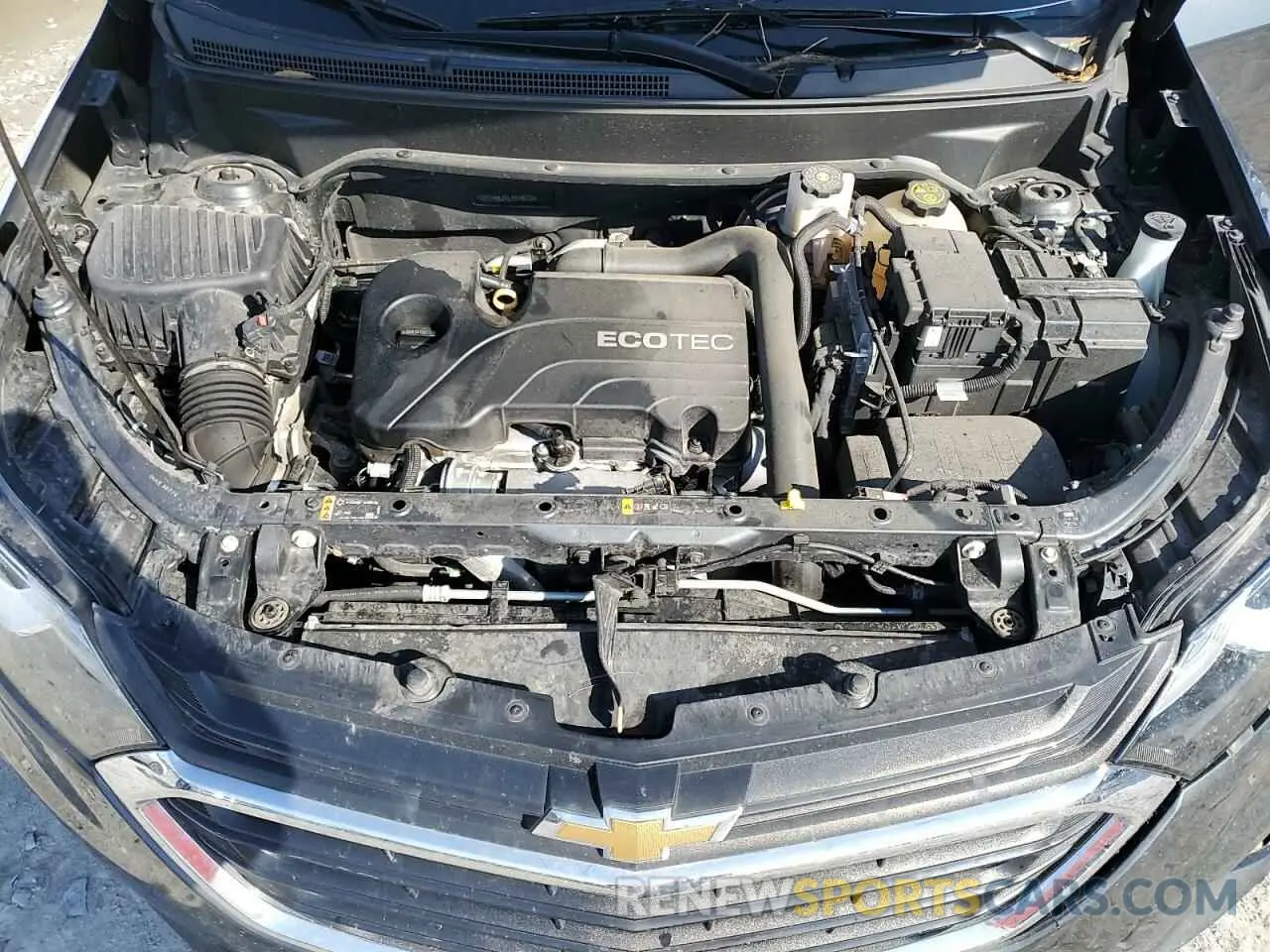 11 fotografías del automóvil dañado 3GNAXKEV4LS578218 CHEVROLET EQUINOX 2020