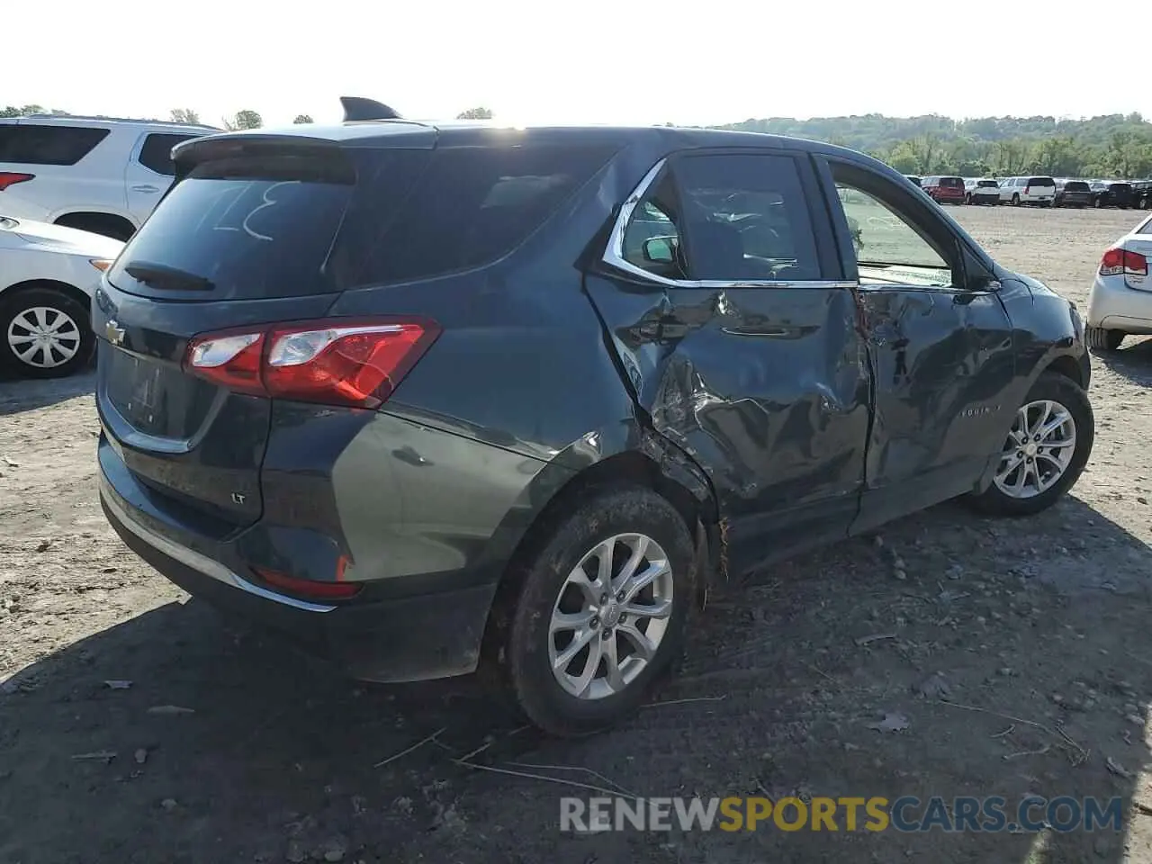 3 fotografías del automóvil dañado 3GNAXKEV4LS578218 CHEVROLET EQUINOX 2020