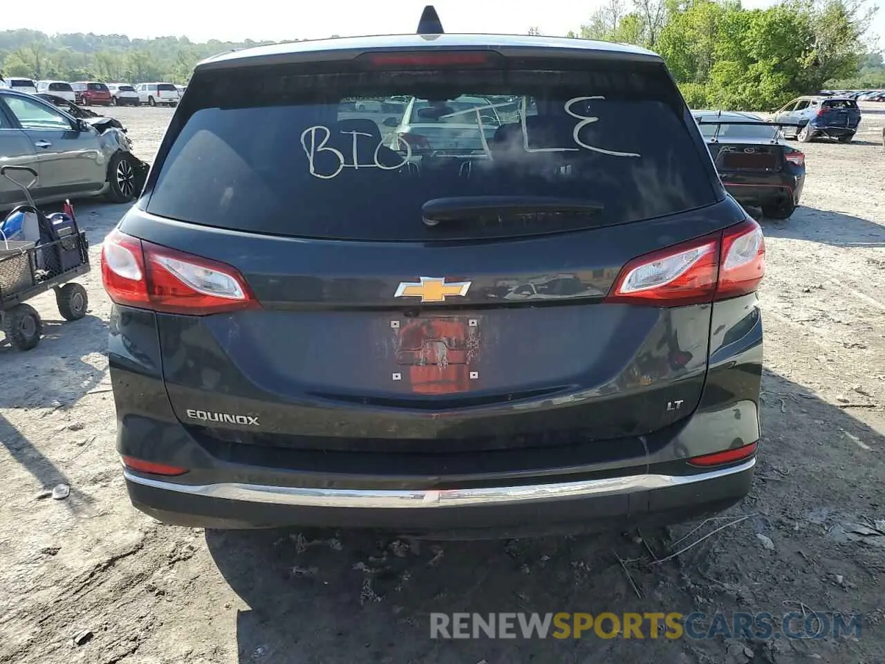 6 fotografías del automóvil dañado 3GNAXKEV4LS578218 CHEVROLET EQUINOX 2020