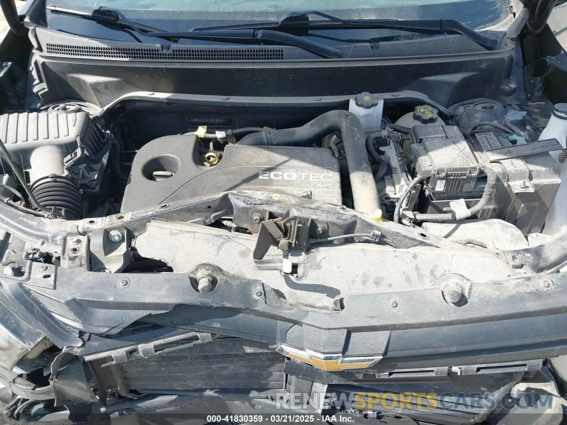 10 fotografías del automóvil dañado 3GNAXKEV4LS591809 CHEVROLET EQUINOX 2020