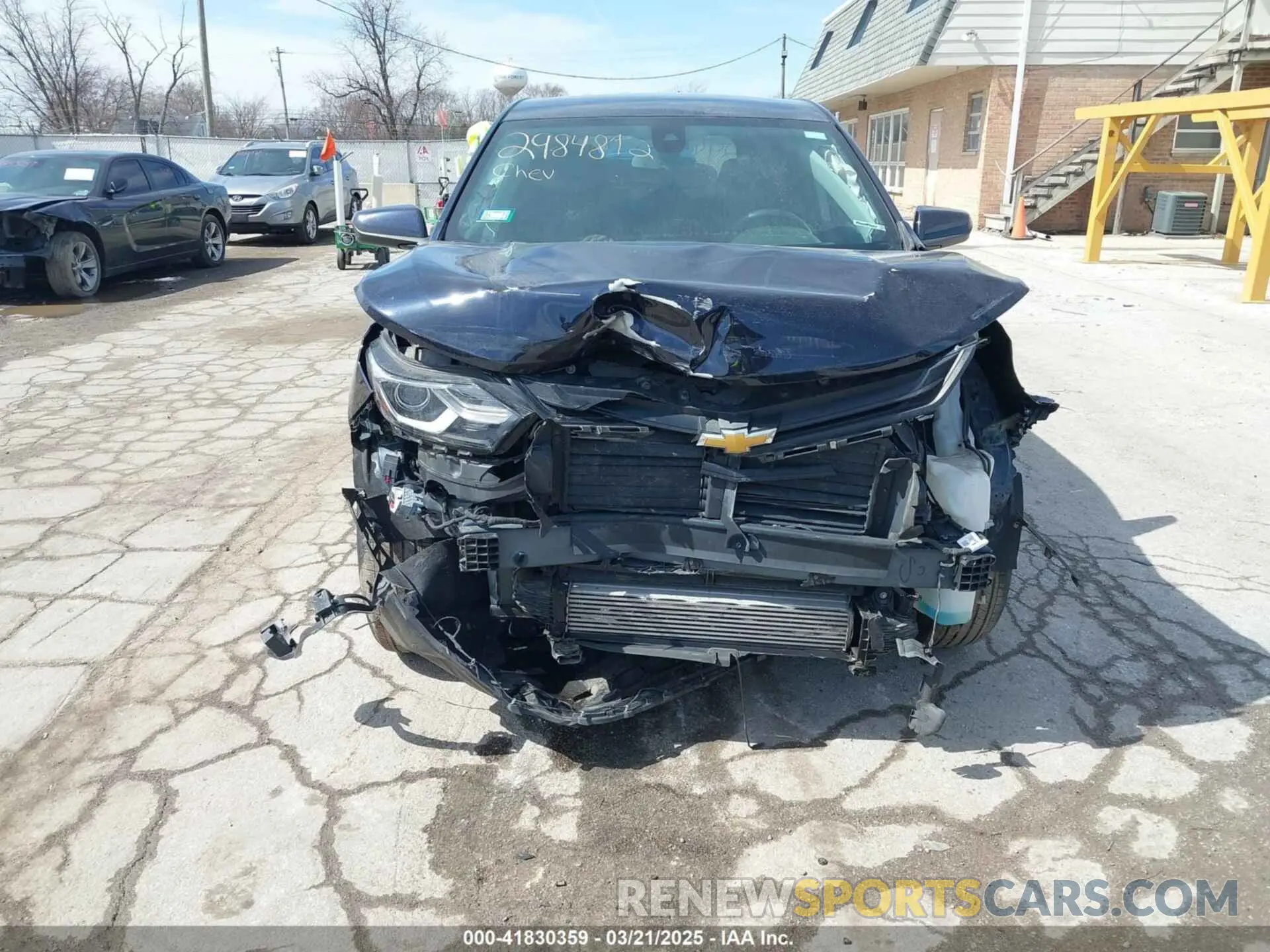 12 fotografías del automóvil dañado 3GNAXKEV4LS591809 CHEVROLET EQUINOX 2020