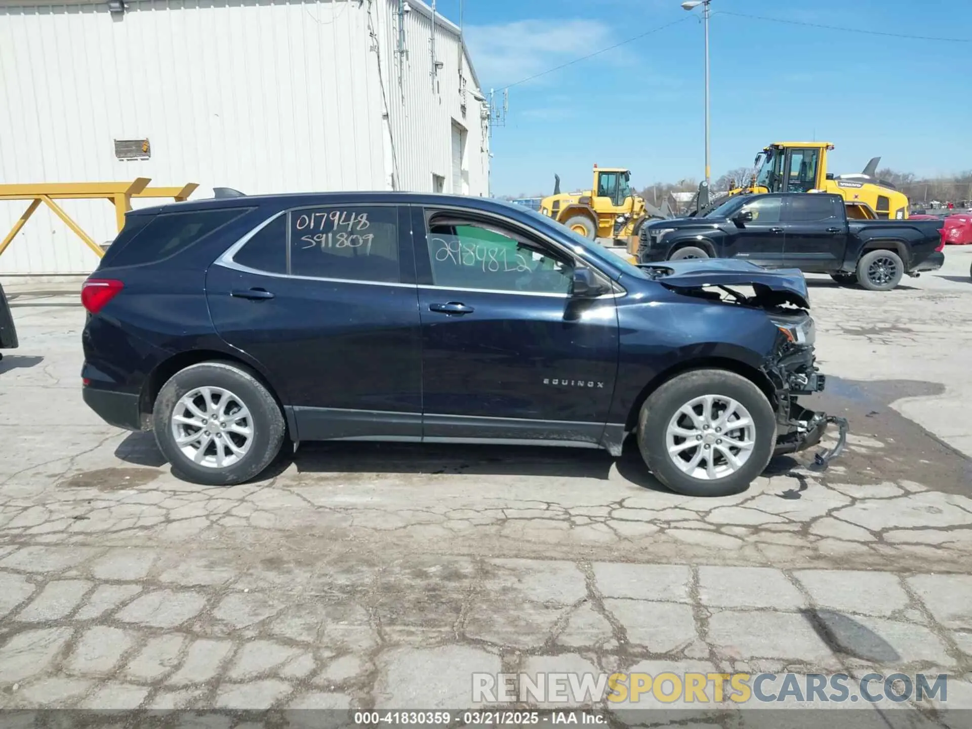 13 fotografías del automóvil dañado 3GNAXKEV4LS591809 CHEVROLET EQUINOX 2020