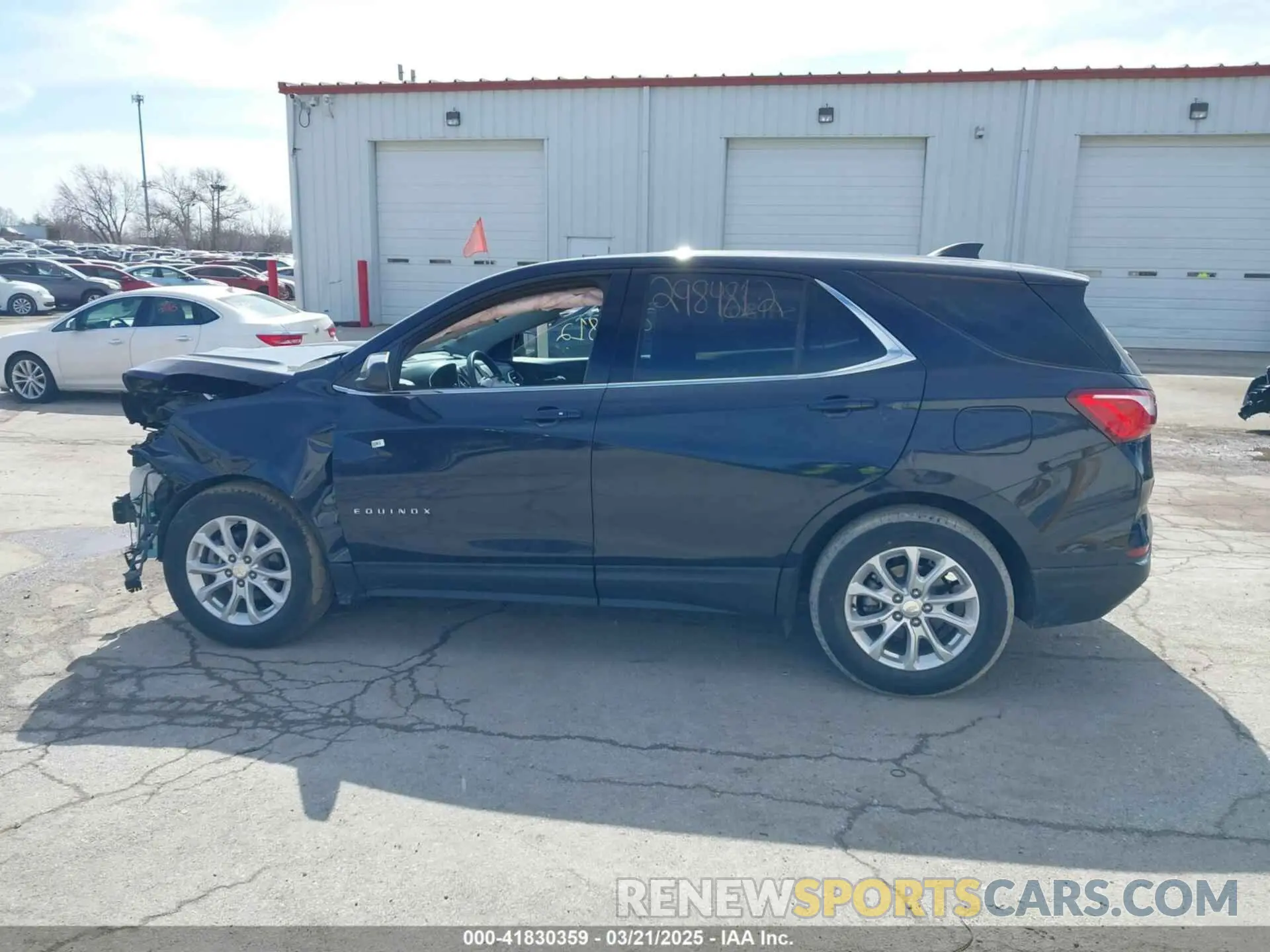 14 fotografías del automóvil dañado 3GNAXKEV4LS591809 CHEVROLET EQUINOX 2020