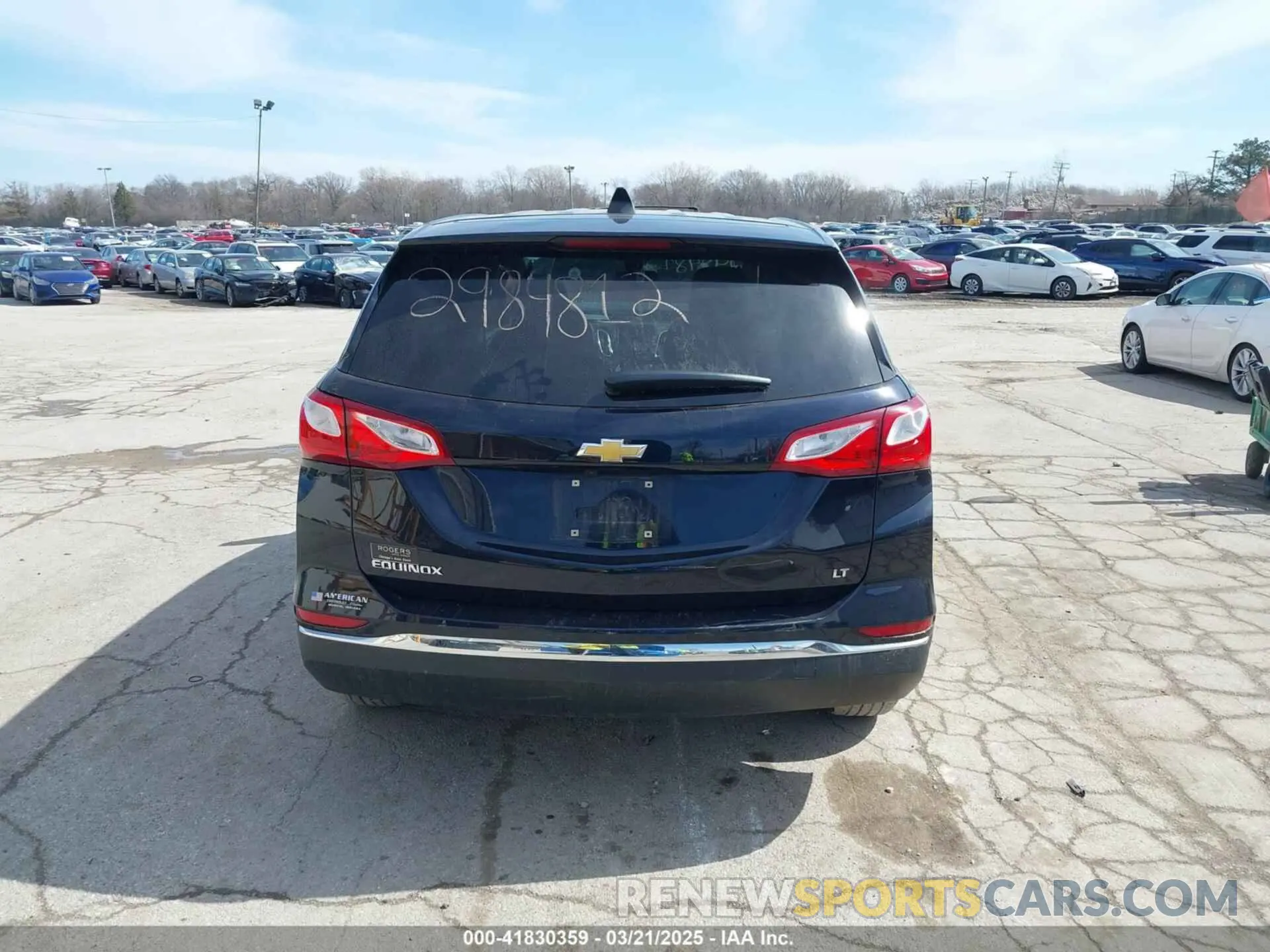 16 fotografías del automóvil dañado 3GNAXKEV4LS591809 CHEVROLET EQUINOX 2020