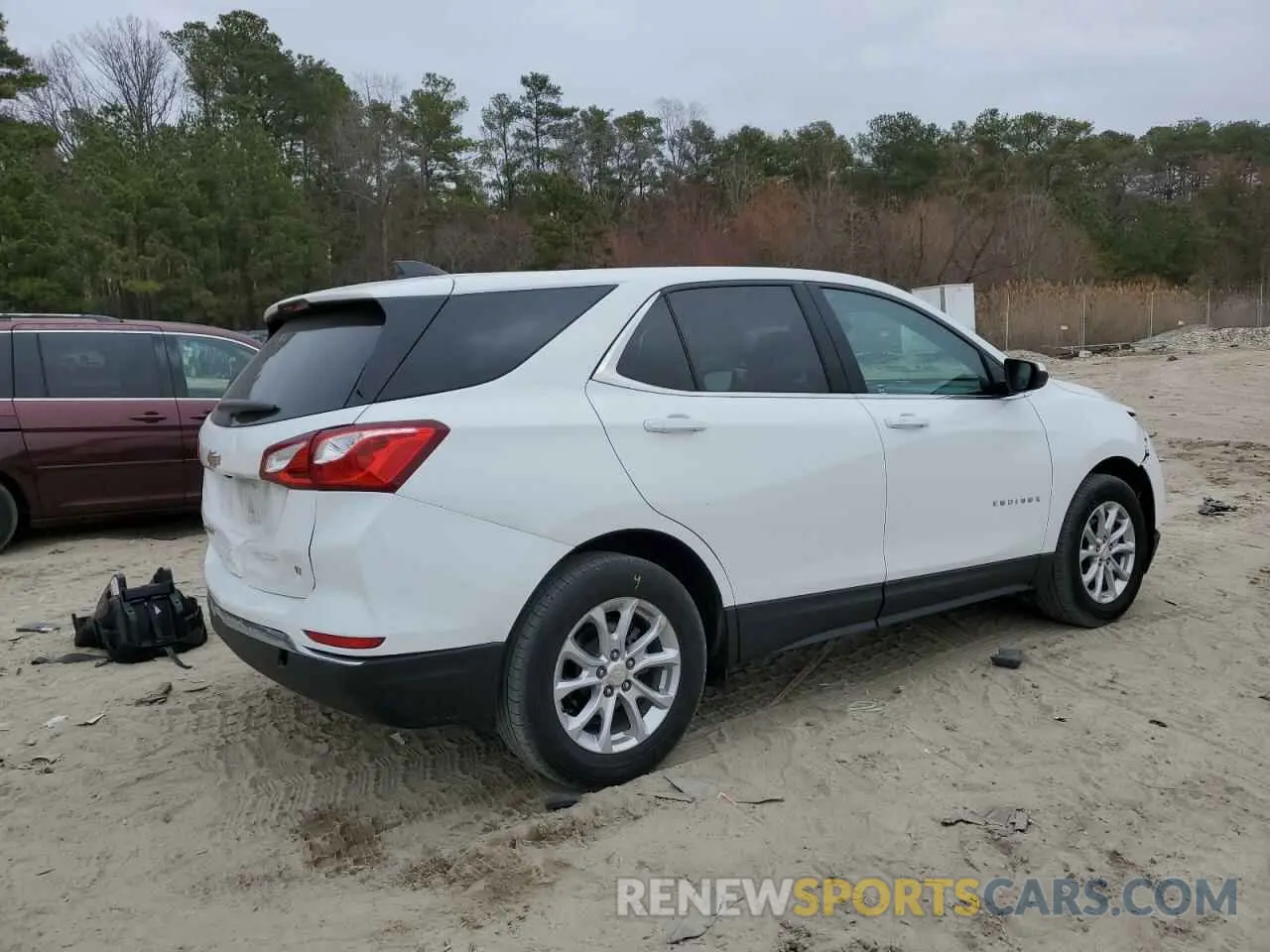 3 fotografías del automóvil dañado 3GNAXKEV4LS664838 CHEVROLET EQUINOX 2020