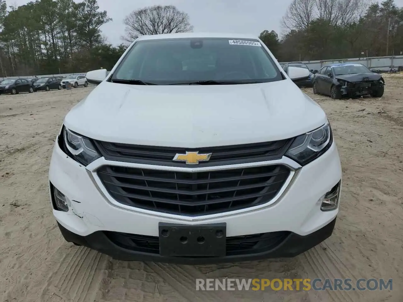 5 fotografías del automóvil dañado 3GNAXKEV4LS664838 CHEVROLET EQUINOX 2020