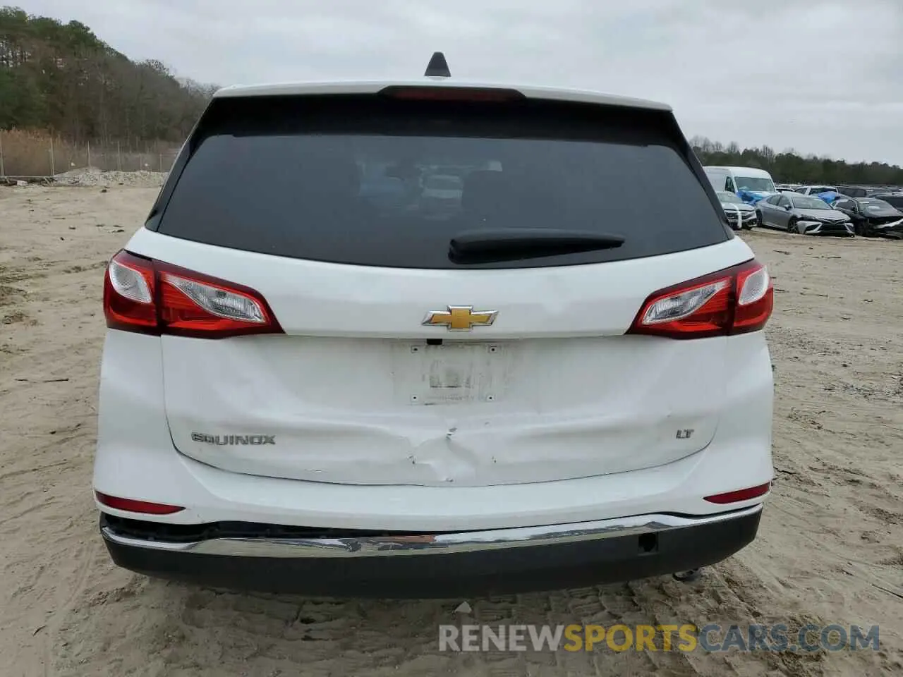 6 fotografías del automóvil dañado 3GNAXKEV4LS664838 CHEVROLET EQUINOX 2020
