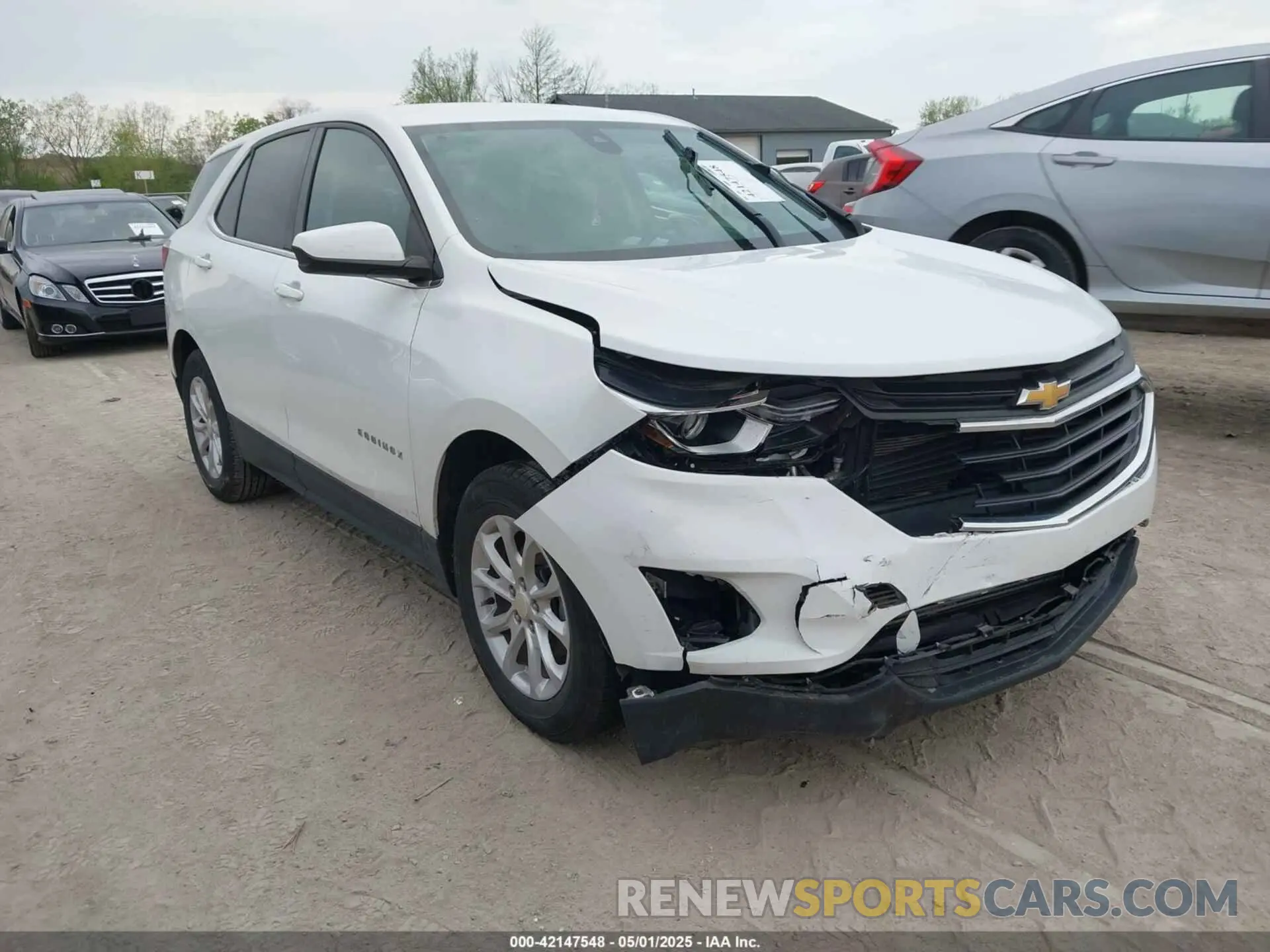 1 fotografías del automóvil dañado 3GNAXKEV4LS692641 CHEVROLET EQUINOX 2020