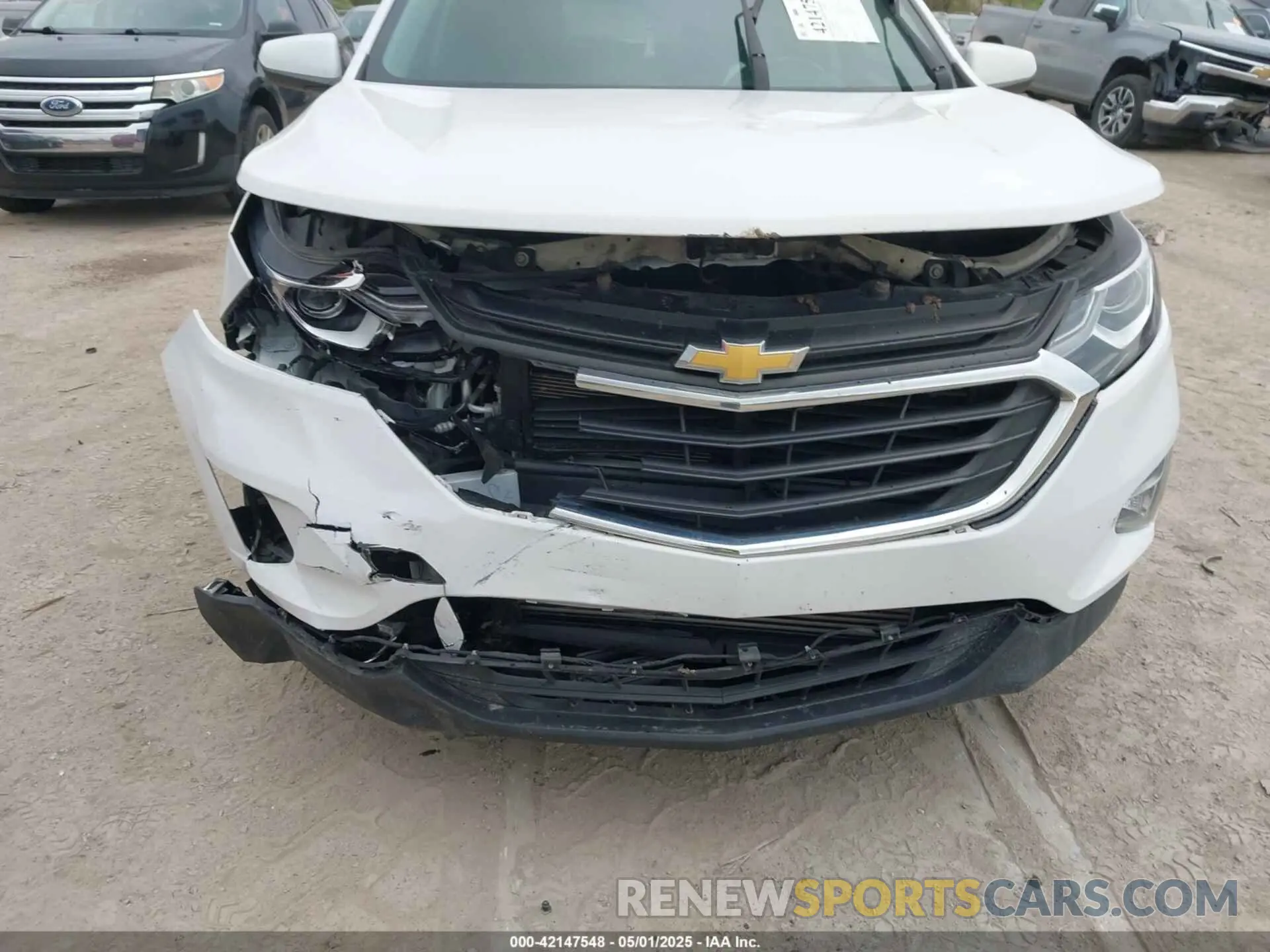 6 fotografías del automóvil dañado 3GNAXKEV4LS692641 CHEVROLET EQUINOX 2020