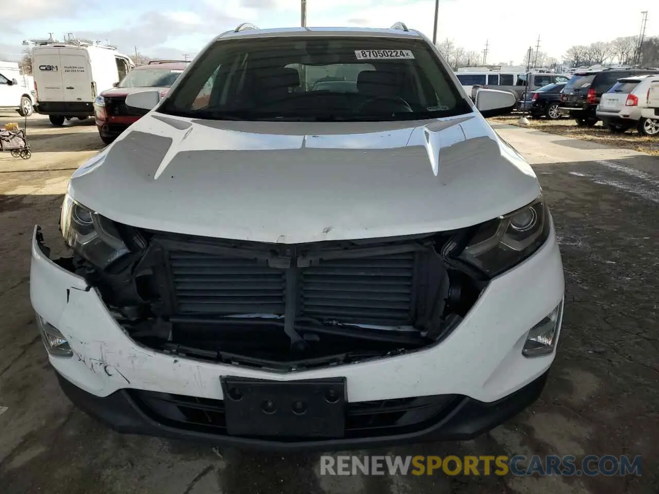 5 fotografías del automóvil dañado 3GNAXKEV4LS704044 CHEVROLET EQUINOX 2020