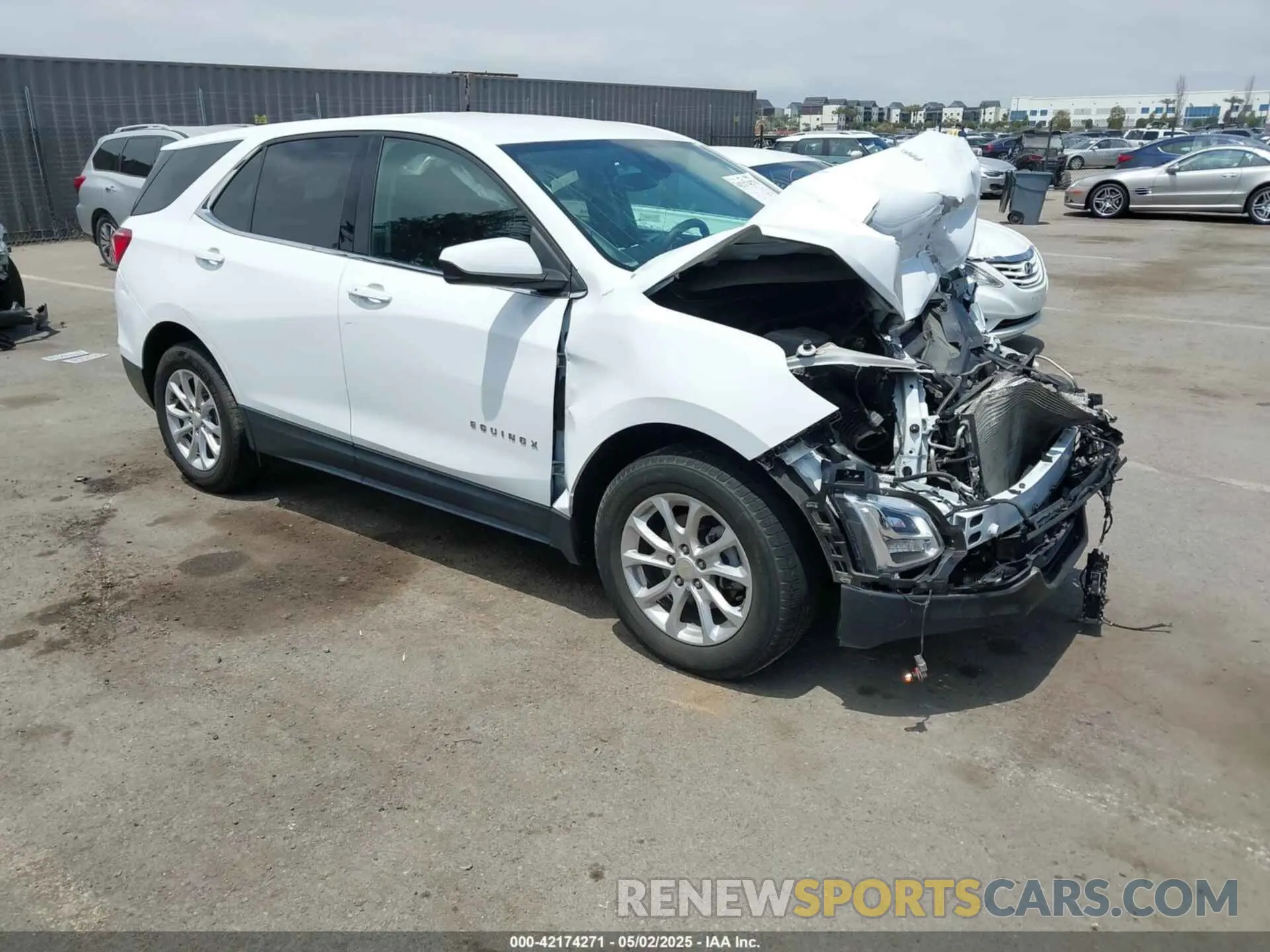 1 fotografías del automóvil dañado 3GNAXKEV4LS734922 CHEVROLET EQUINOX 2020