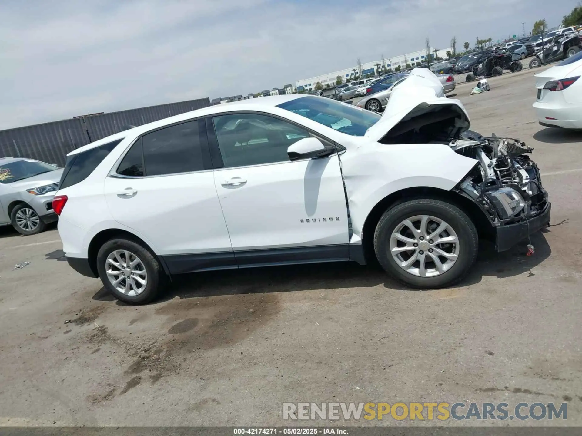 14 fotografías del automóvil dañado 3GNAXKEV4LS734922 CHEVROLET EQUINOX 2020