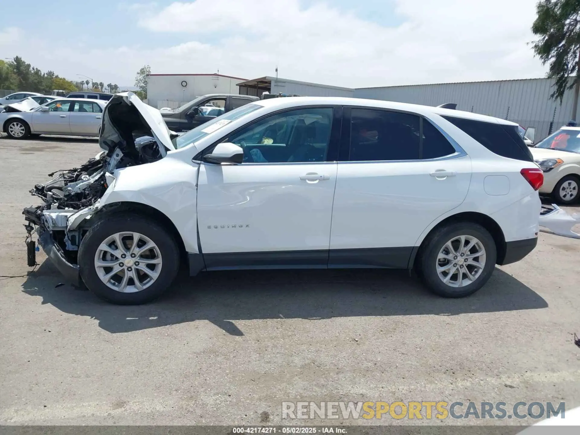 15 fotografías del automóvil dañado 3GNAXKEV4LS734922 CHEVROLET EQUINOX 2020